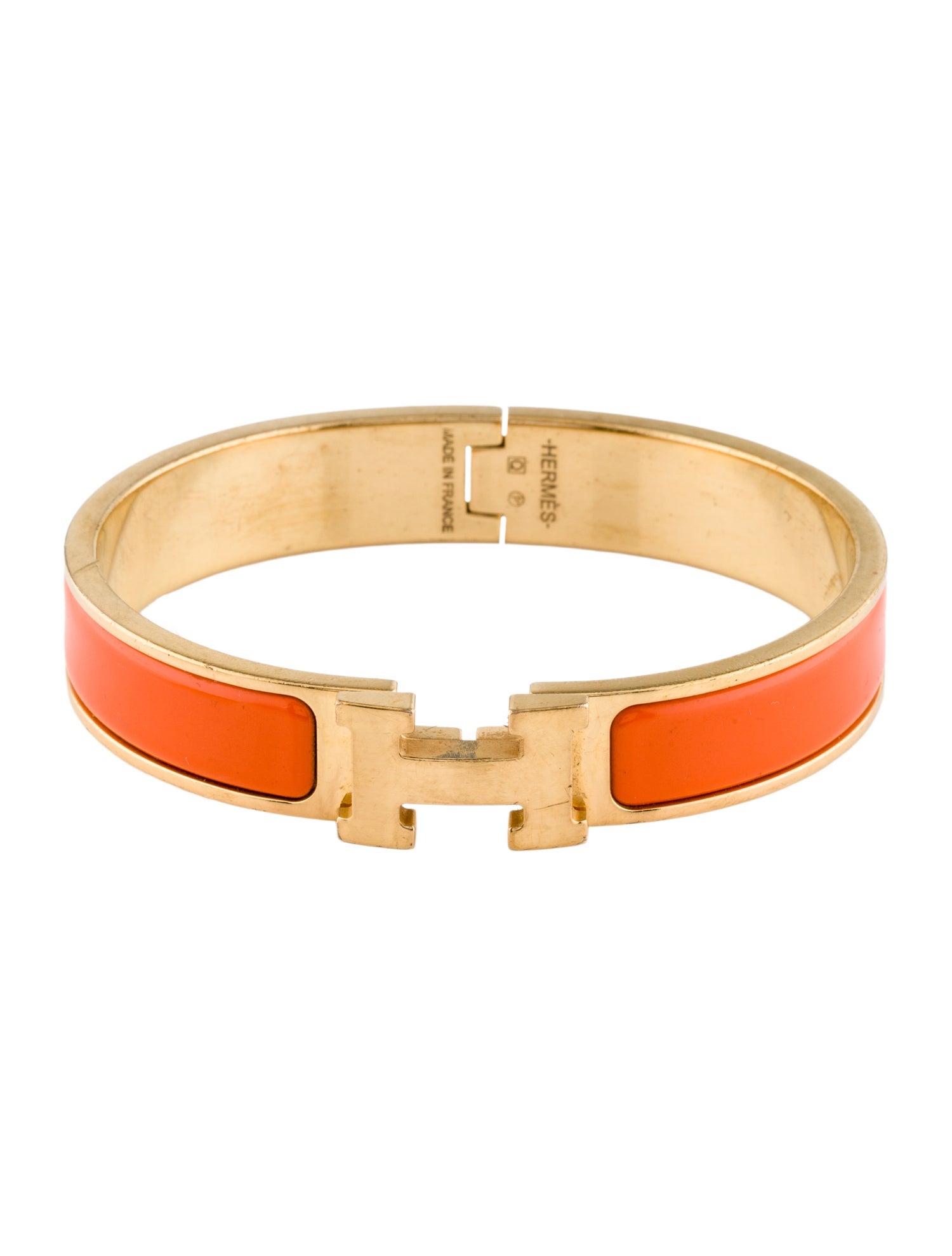 Hermès Clic H Bangle Bracelet
