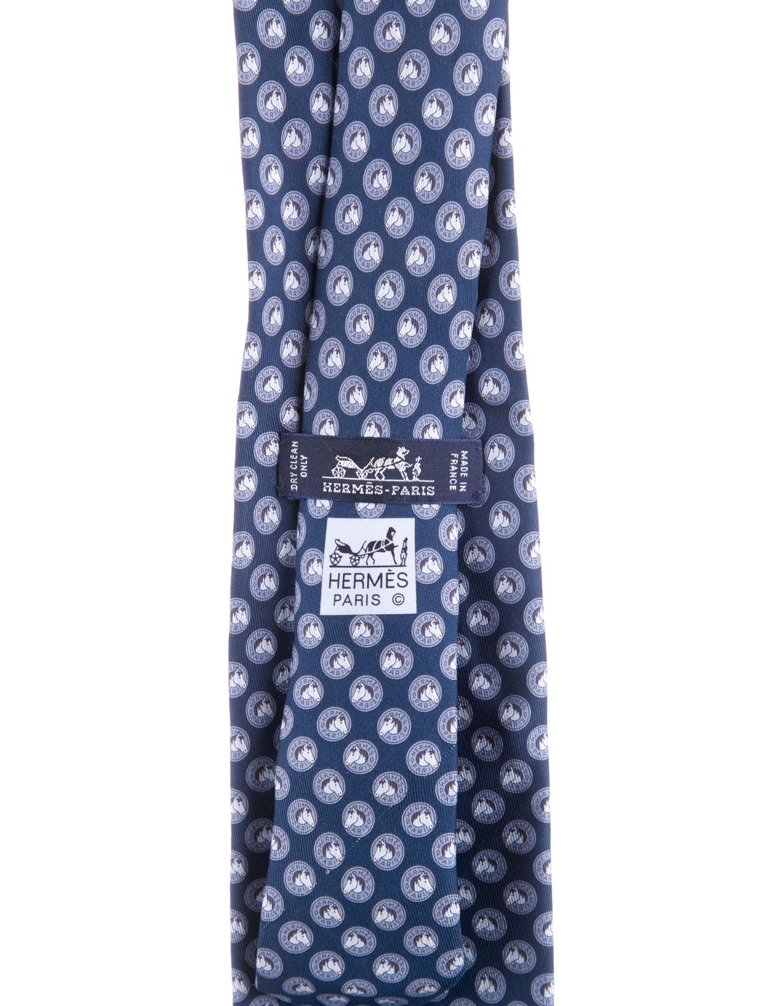 Hermès Silk Patterned Tie