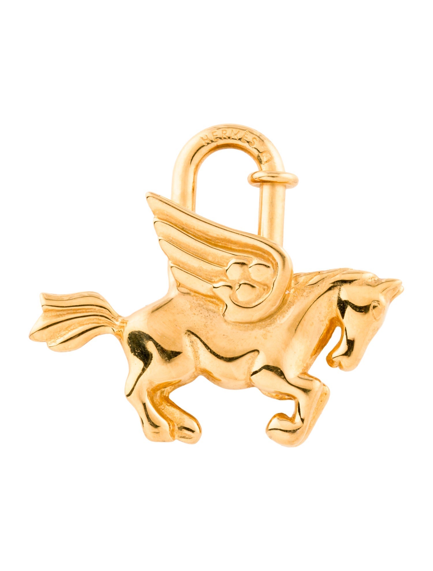 Hermès Pegasus Cadena Lock Bag Charm