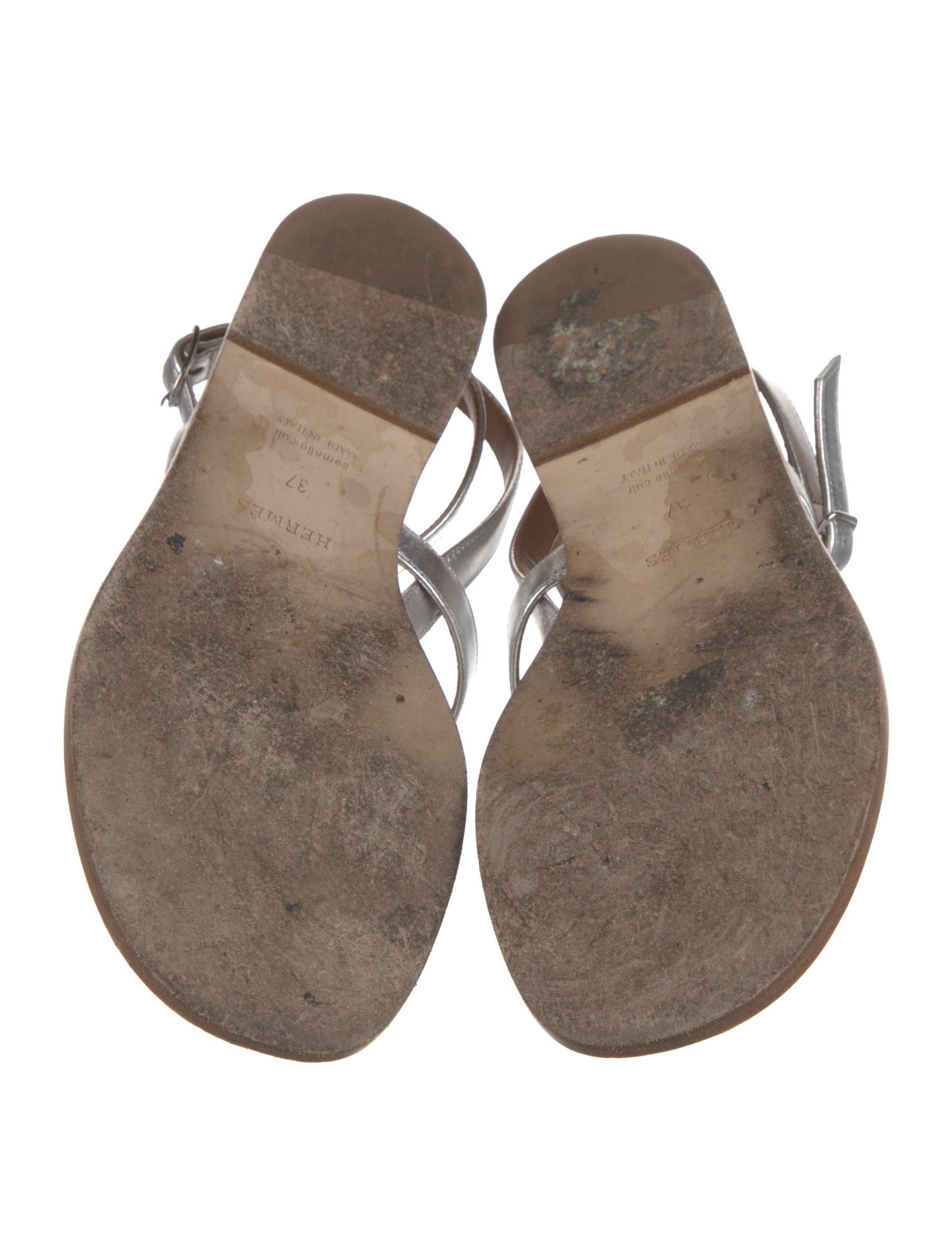 Harmonie Leather Slingback Sandals