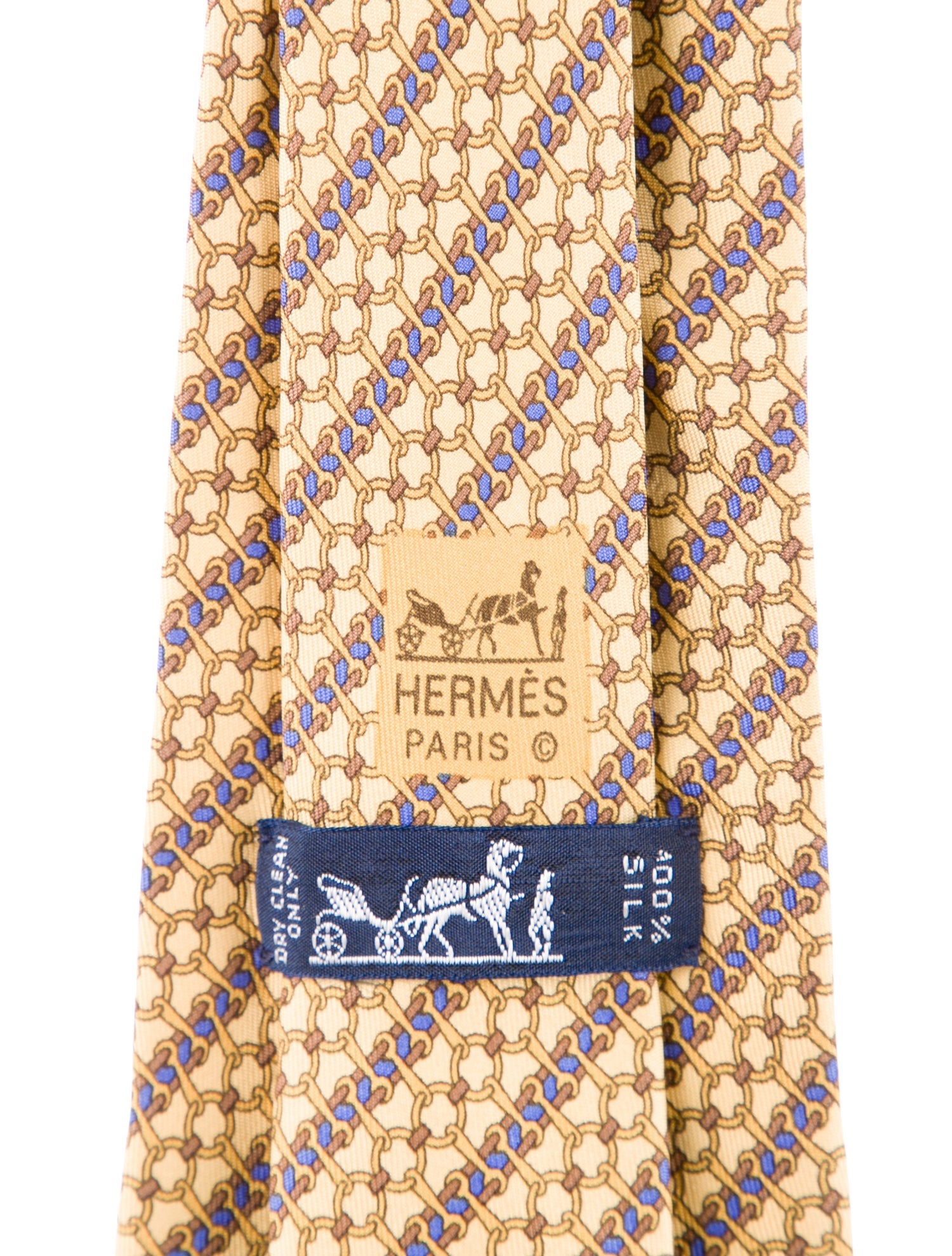 Hermès Printed Tie