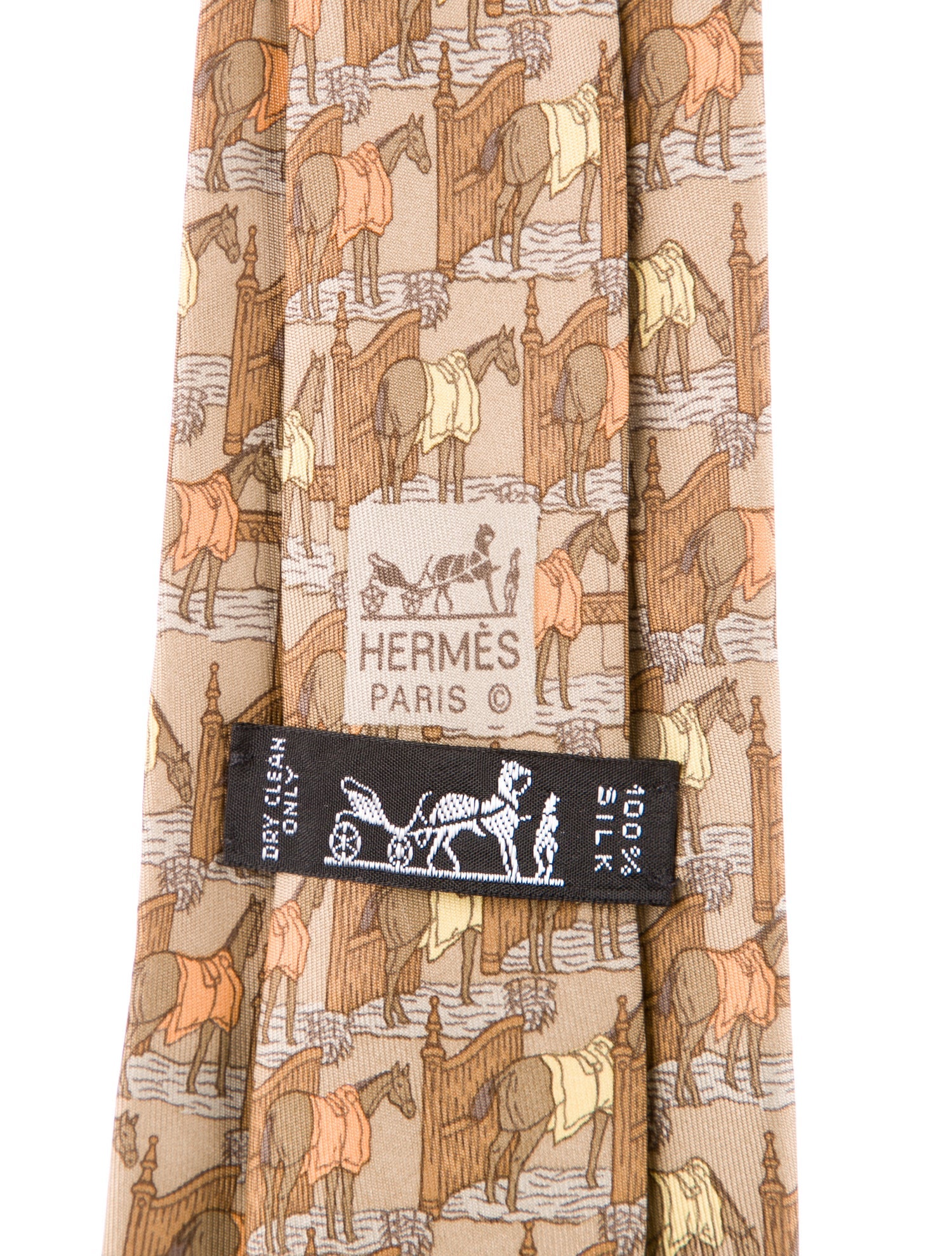 Hermès Silk Tie