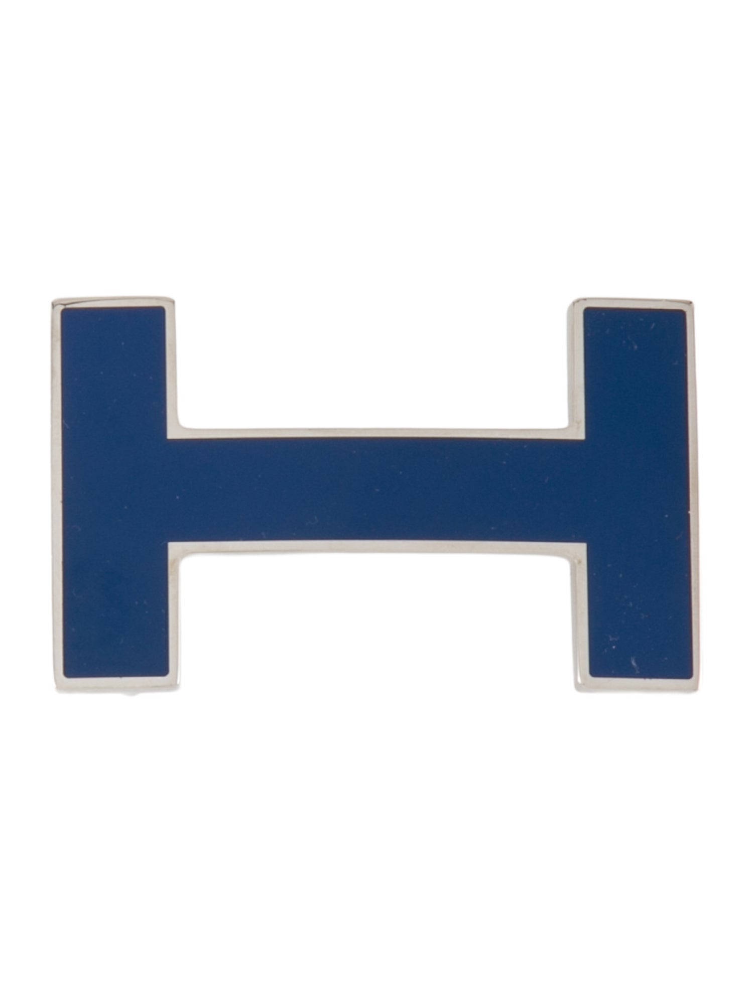 Hermès Enamel Quizz H Belt Buckle