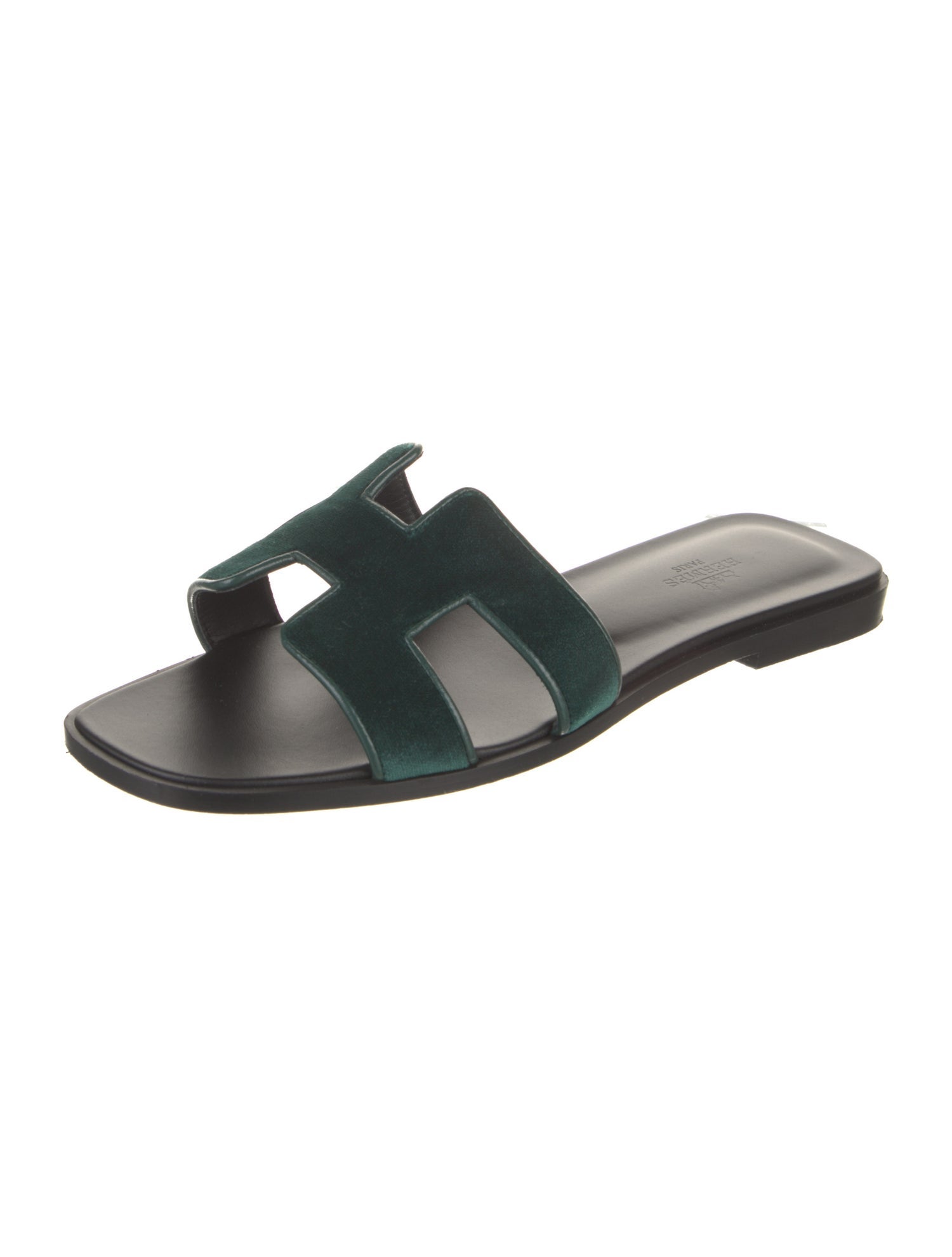 Hermès Oran H Logo Flats