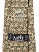 Hermès pattern print tie