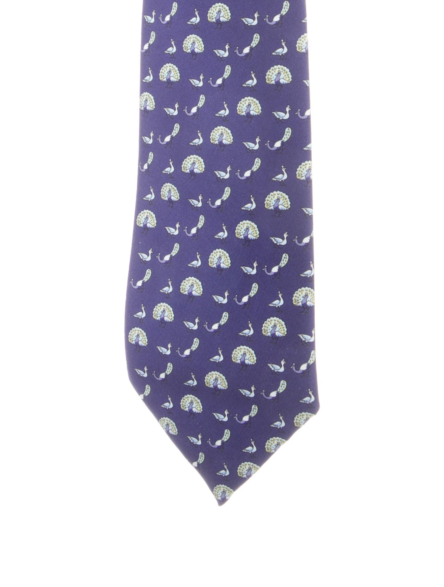 Hermès Silk Patterned Tie