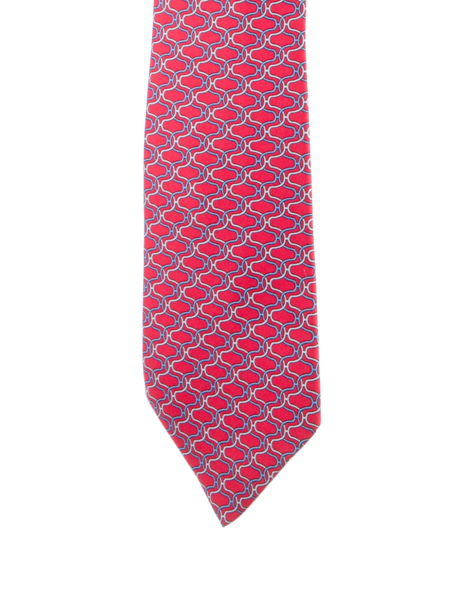 Hermès Silk Printed Tie