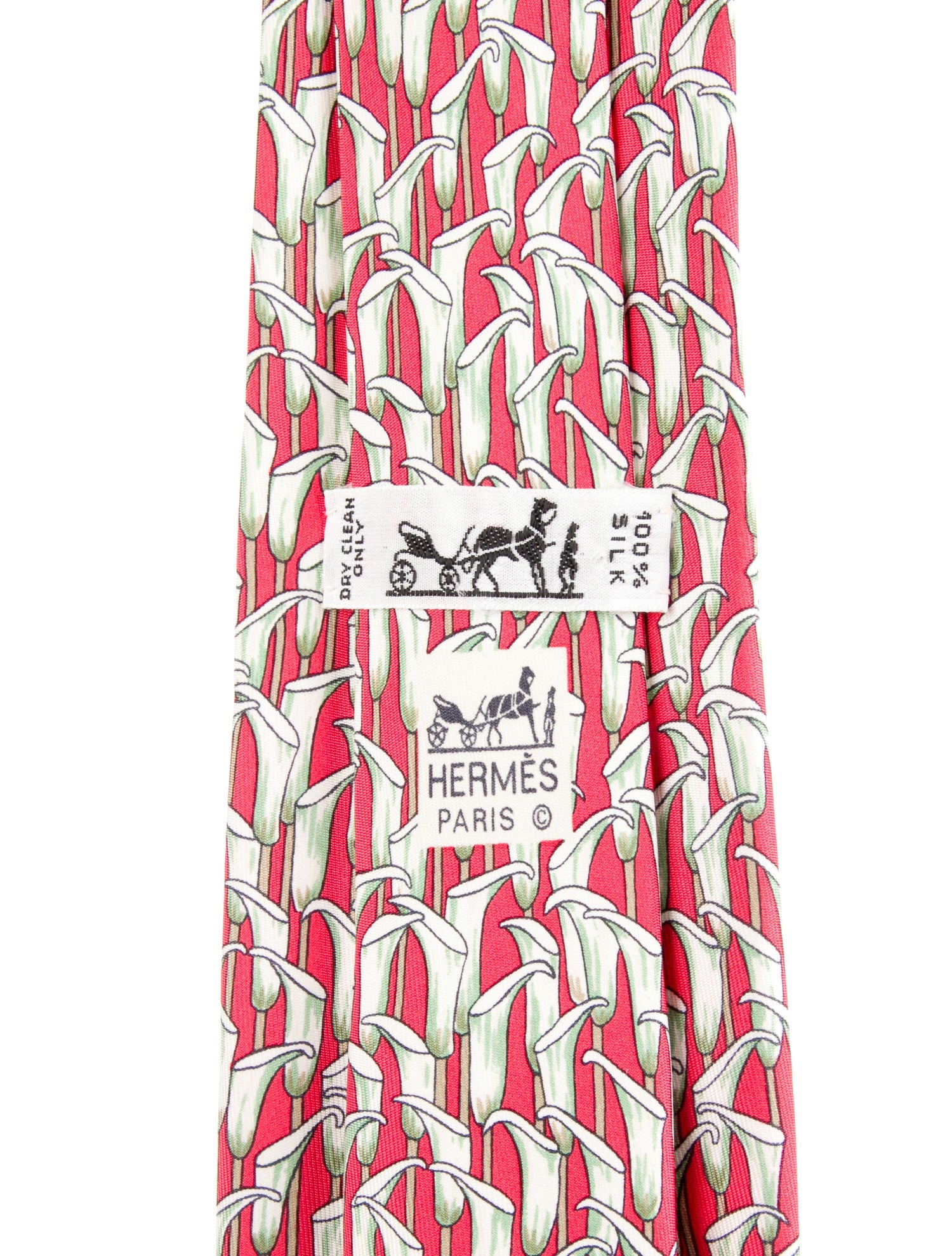 Hermès Silk Pattern Tie