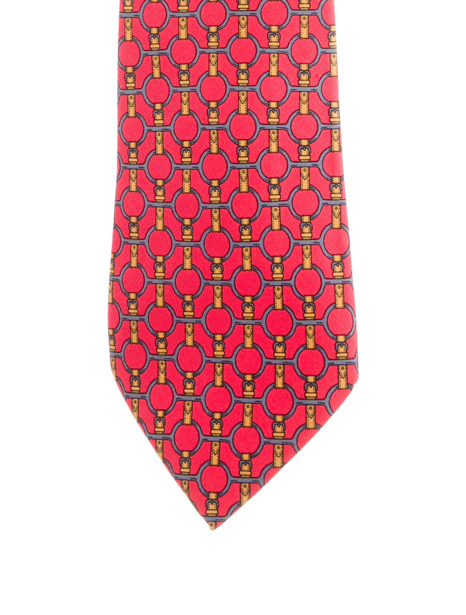 Hermès Silk Pattern Tie