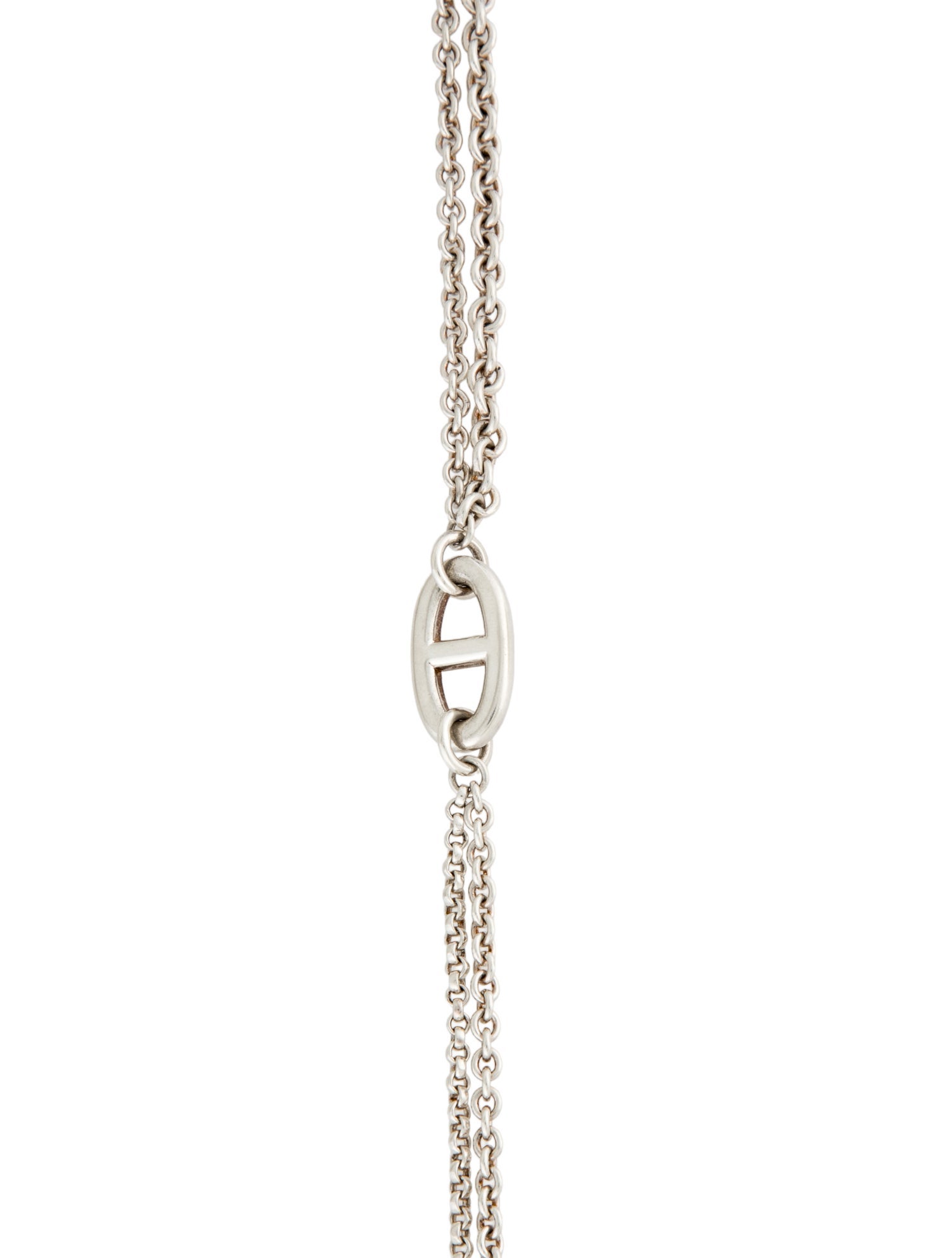 Hermès Chaîne d'Ancre Double Chain Necklace