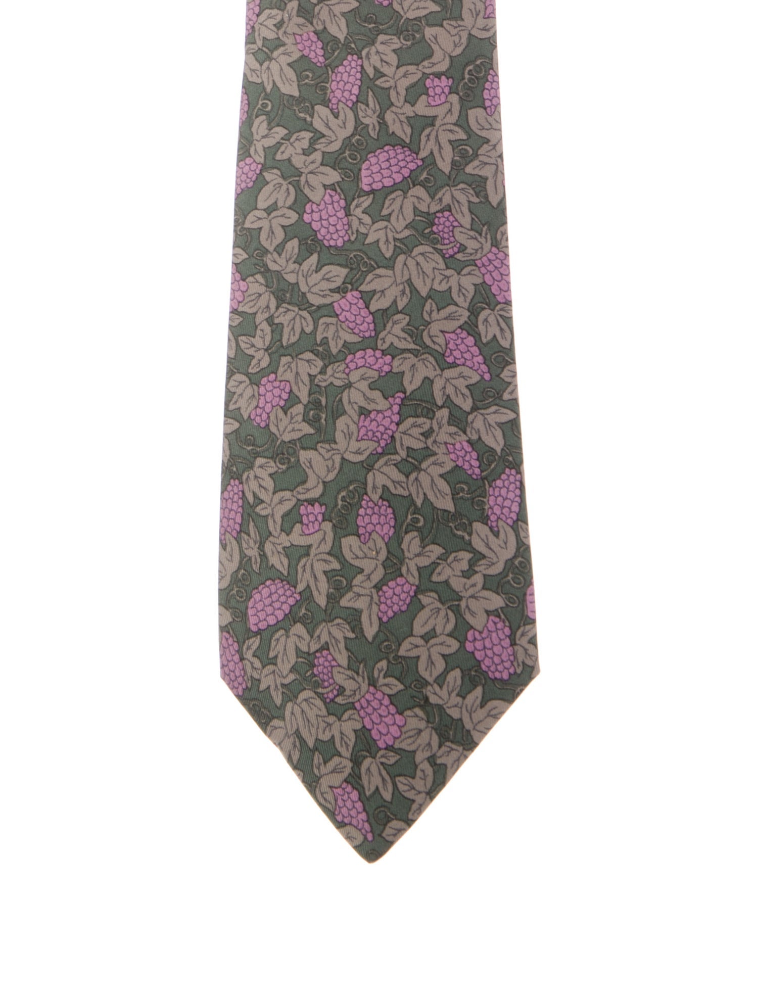 Hermès Silk Patterned Tie