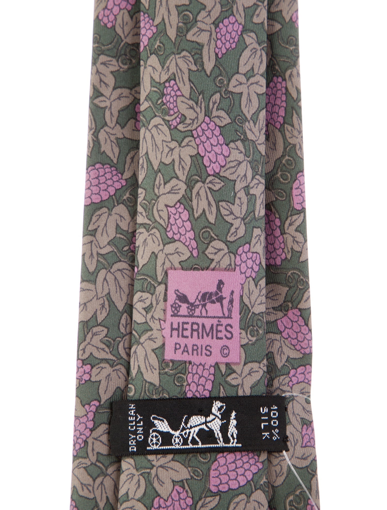 Hermès Silk Patterned Tie