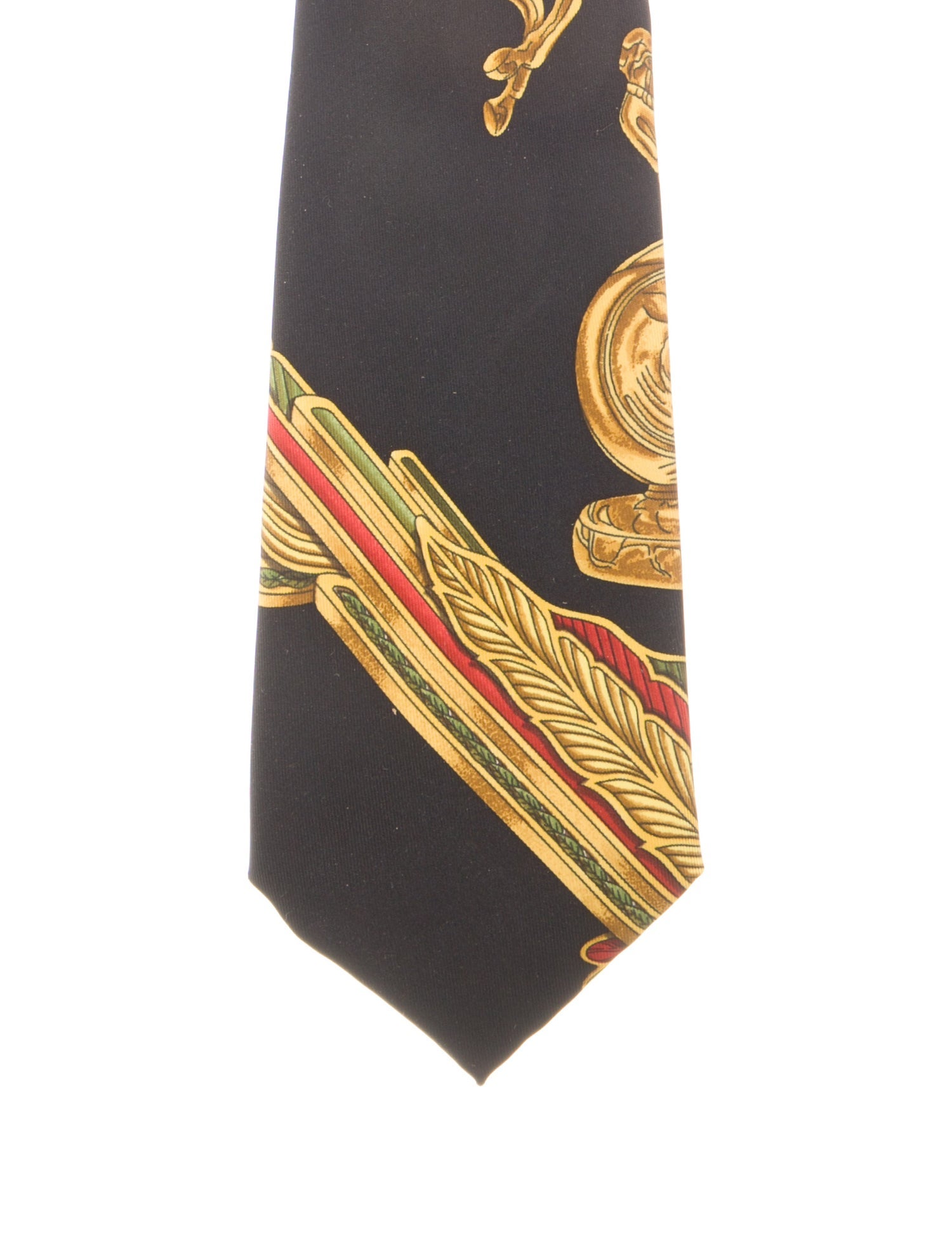 Hermès Silk Pattern Tie