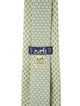 Hermès Pattern Print Silk Tie