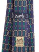 Hermès Pattern Print Silk Tie