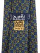 Hermès Pattern Print Silk Tie