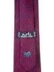 Hermès Pattern Print Silk Tie