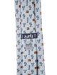 Hermès Silk Pattern Tie