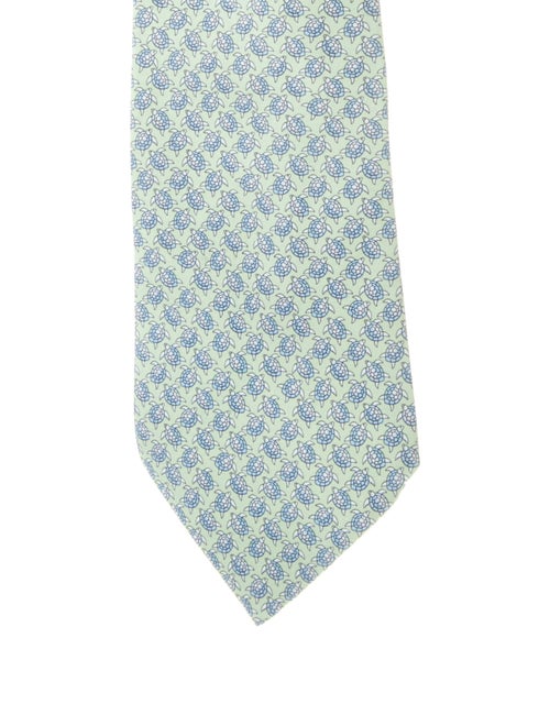 Hermès Silk Pattern Tie