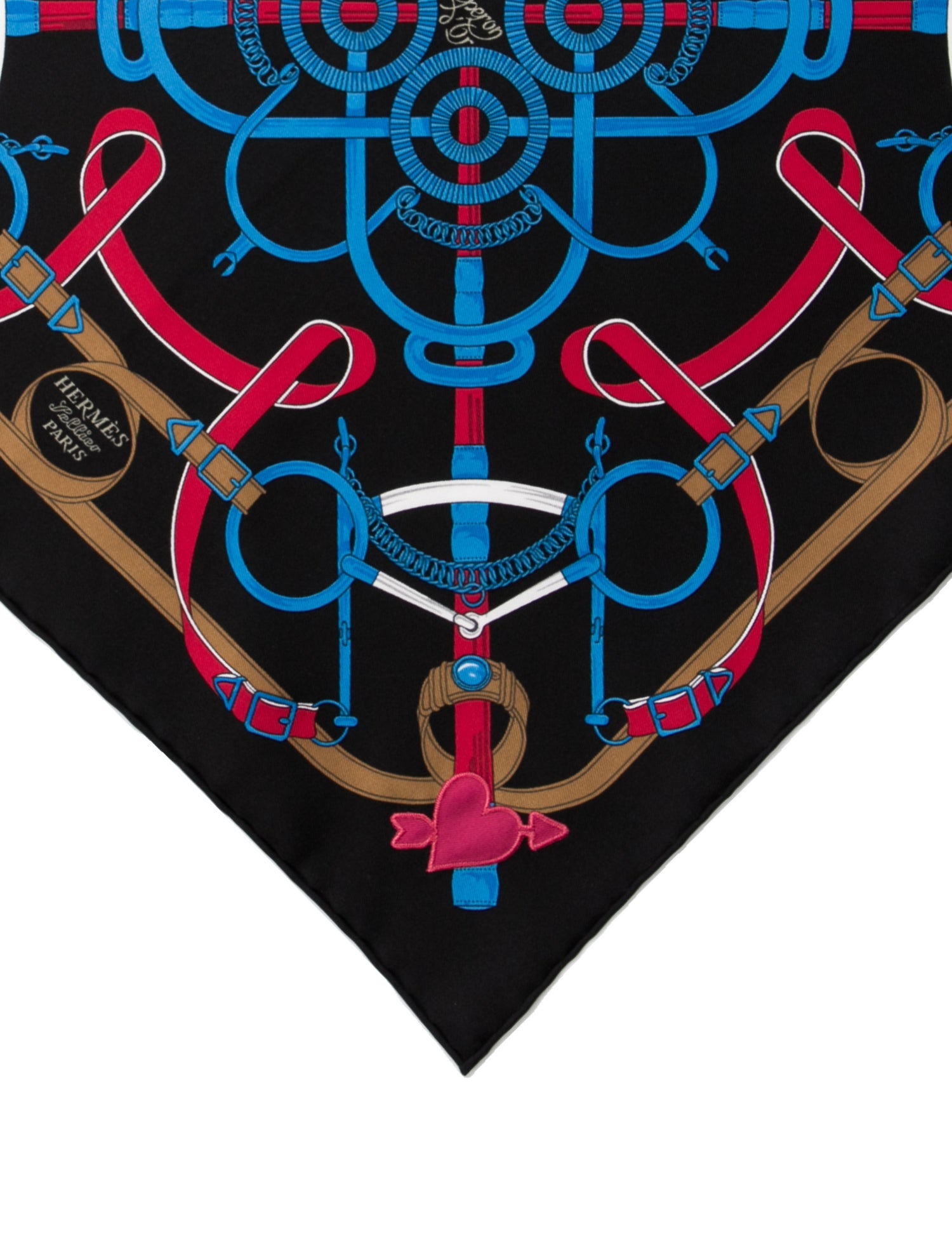 Hermès Eperon D'Or Silk Scarf