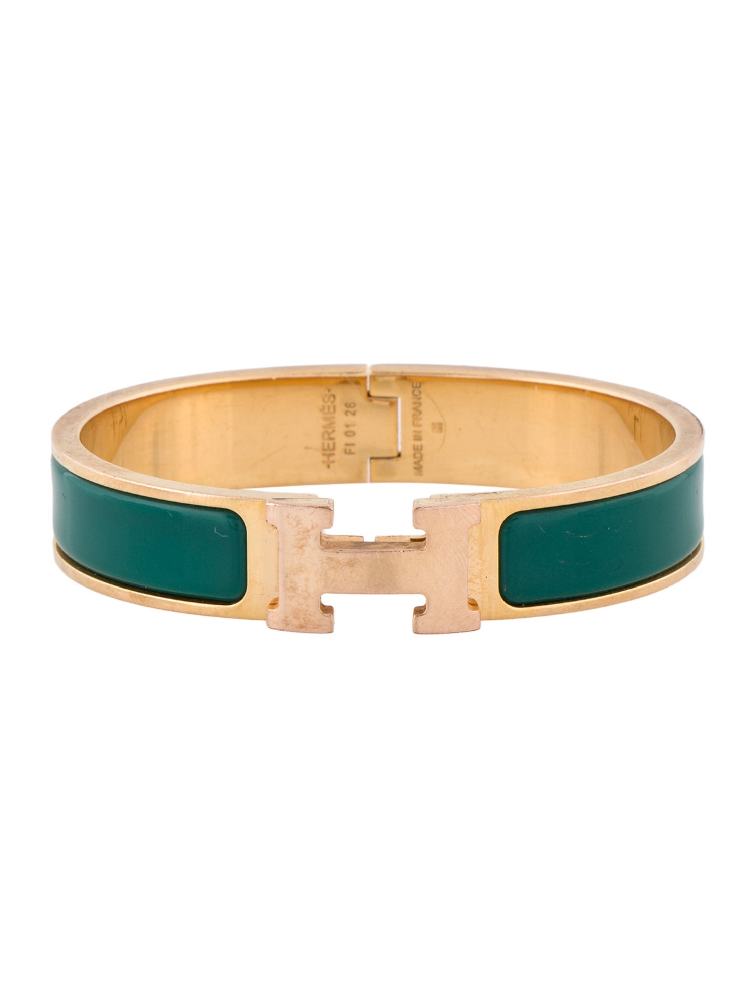 Hermès Clic H Bangle Bracelet