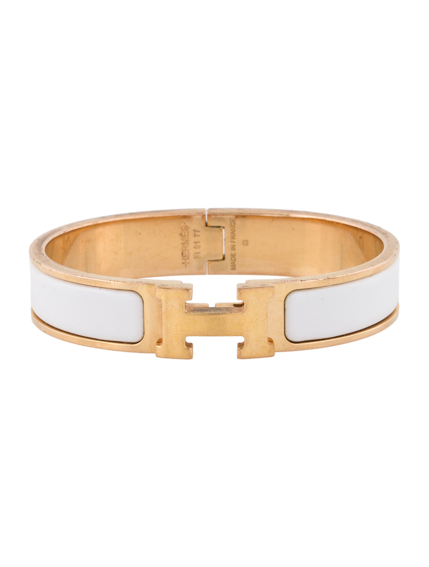 Hermès Clic H Bangle Bracelet