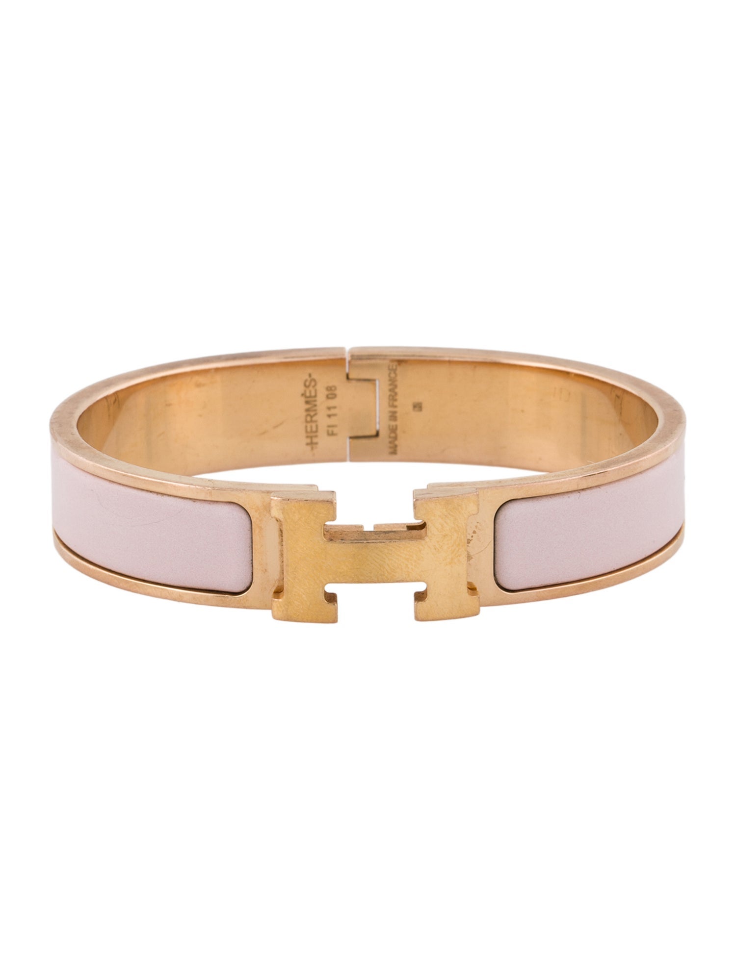 Hermès Clic H Bangle Bracelet