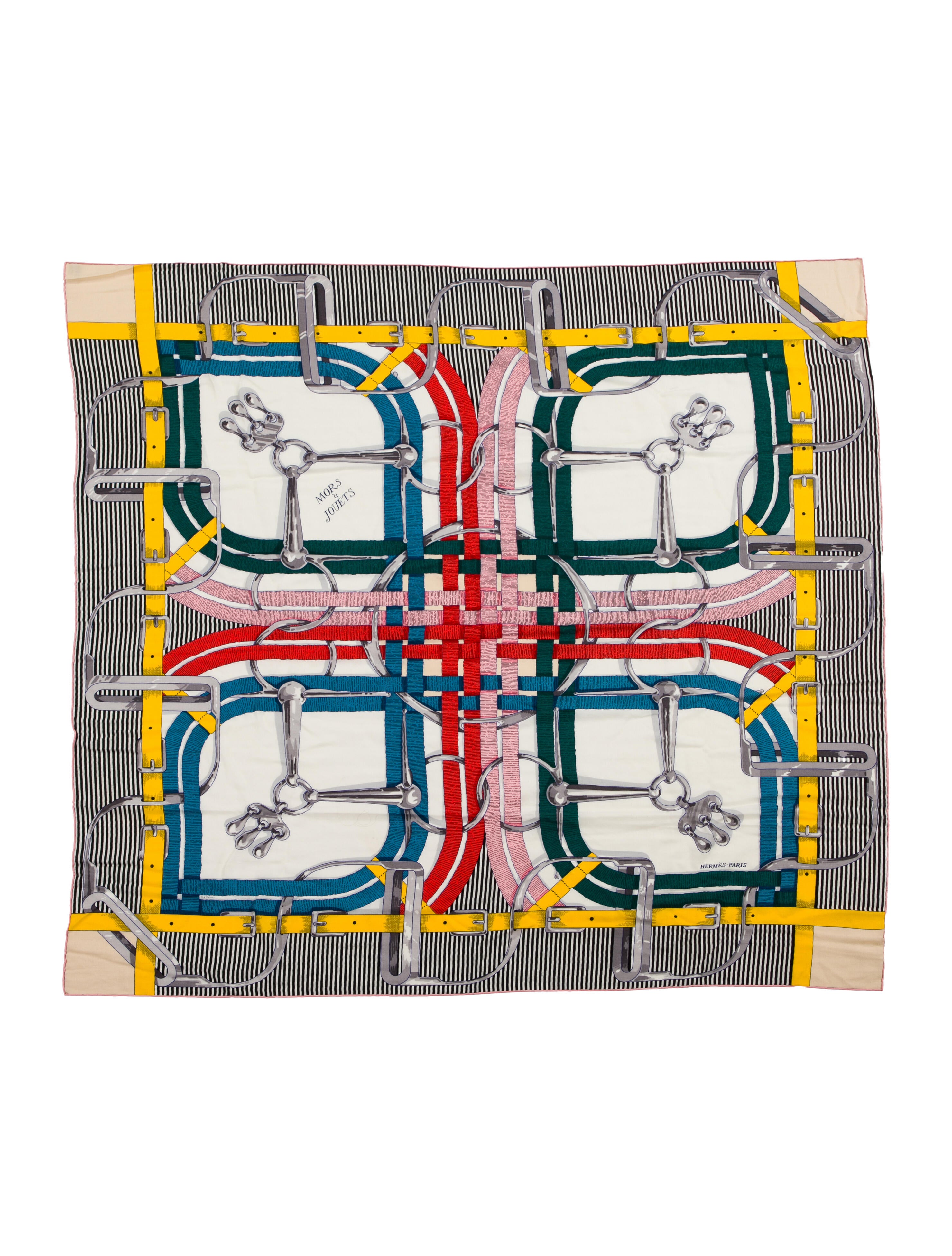 Hermès Mors a Jouets Cashmere Shawl