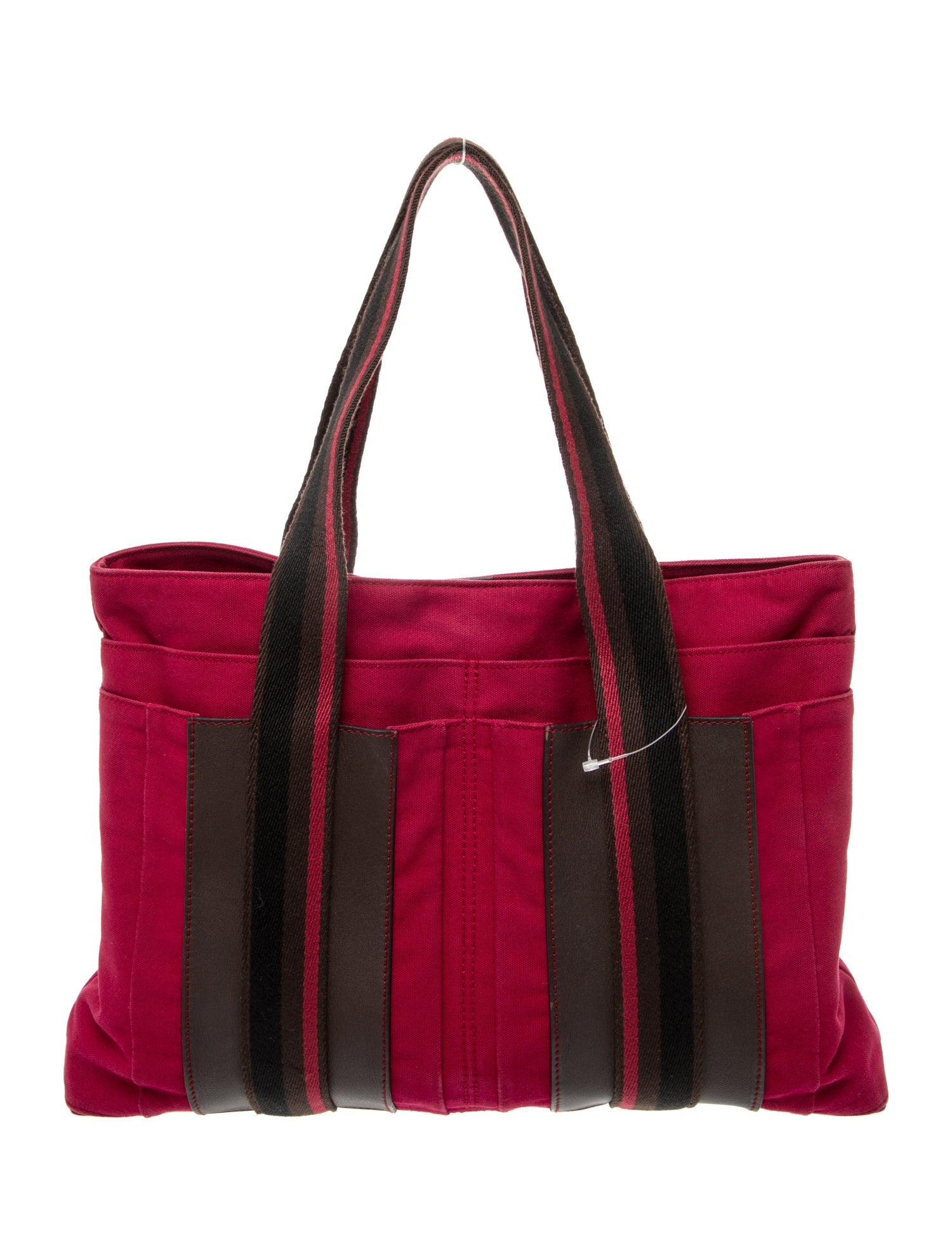 Hermès Toile Sac Troca MM