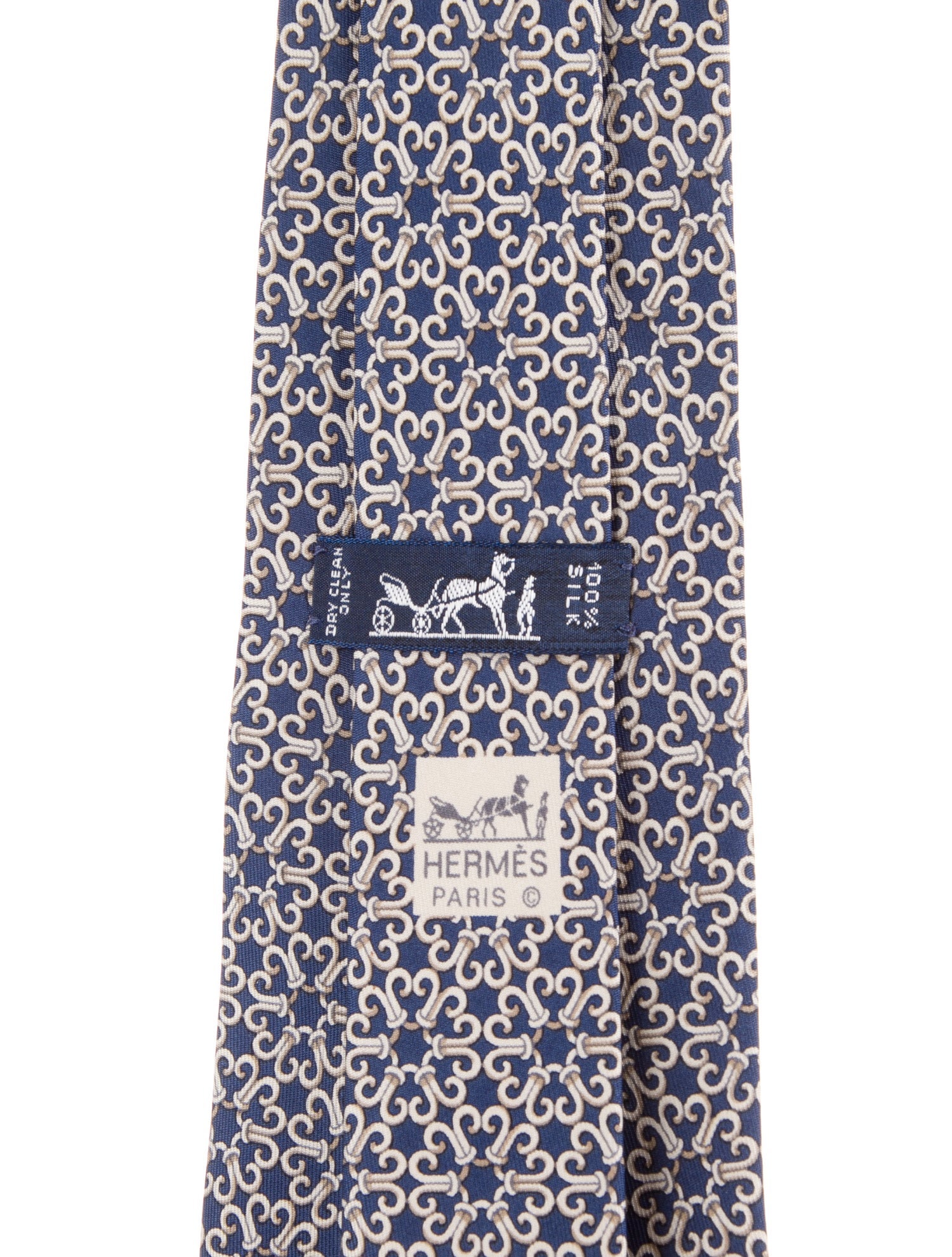 Hermès Silk Pattern Print