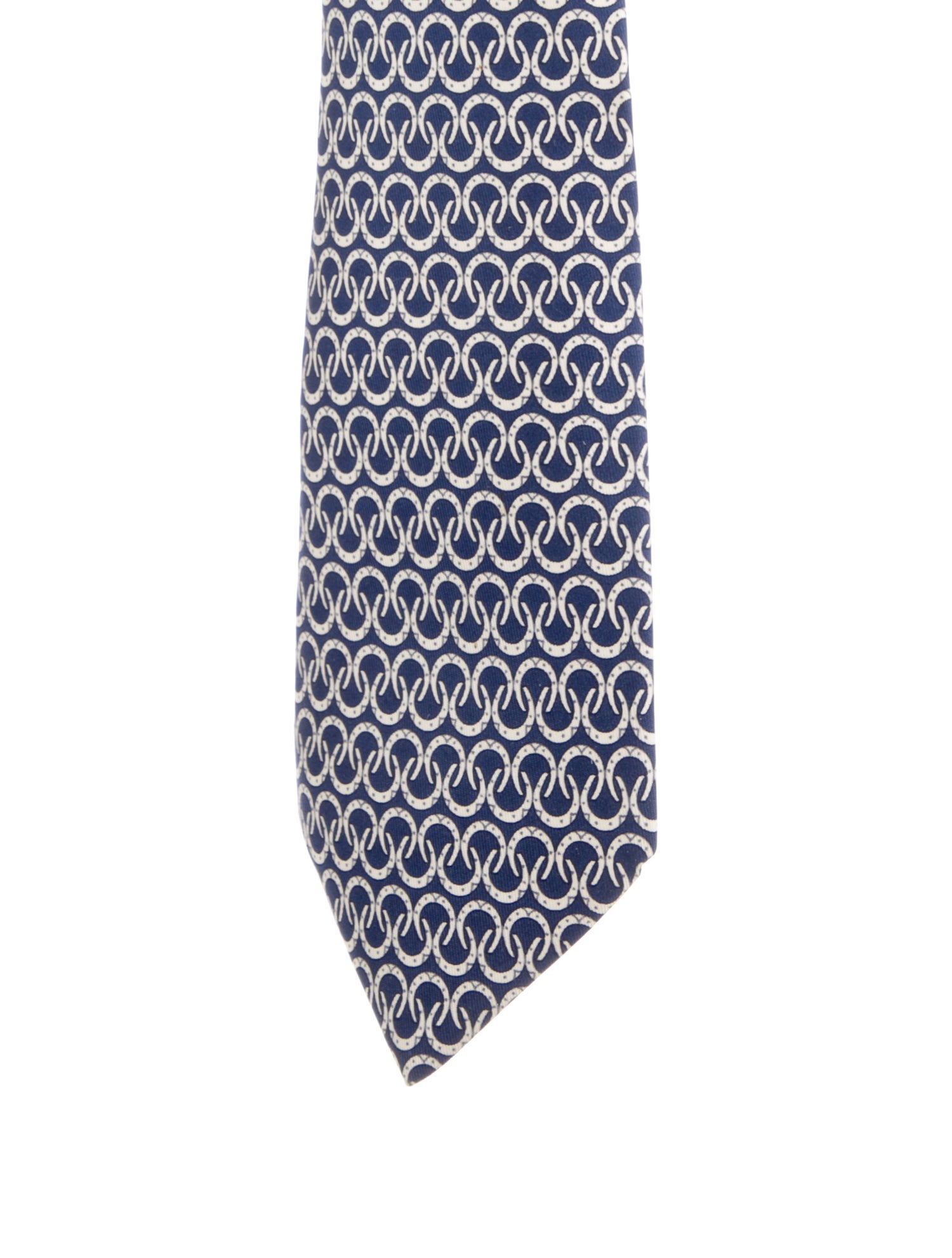 Hermès Silk Patterned Tie