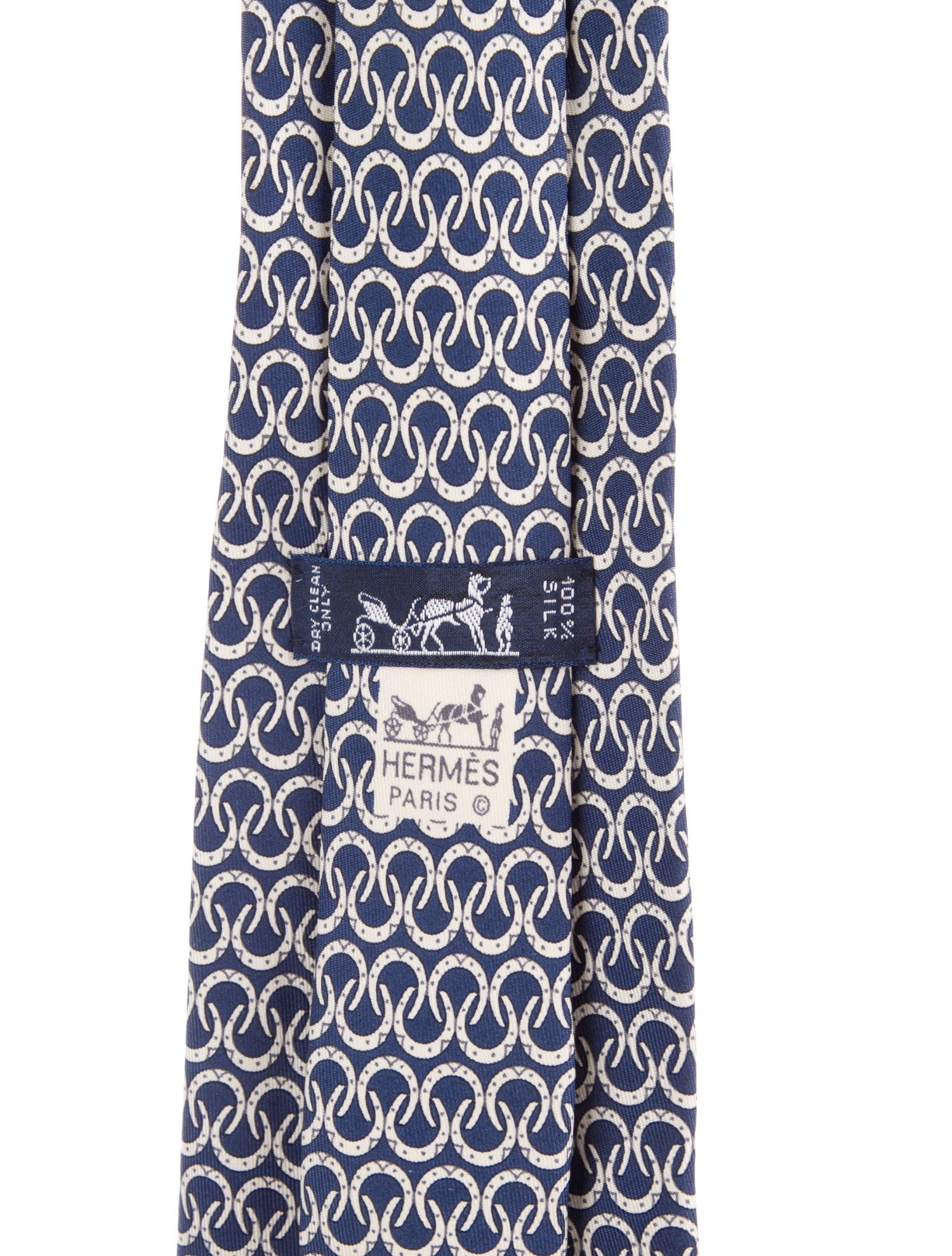 Hermès Silk Patterned Tie