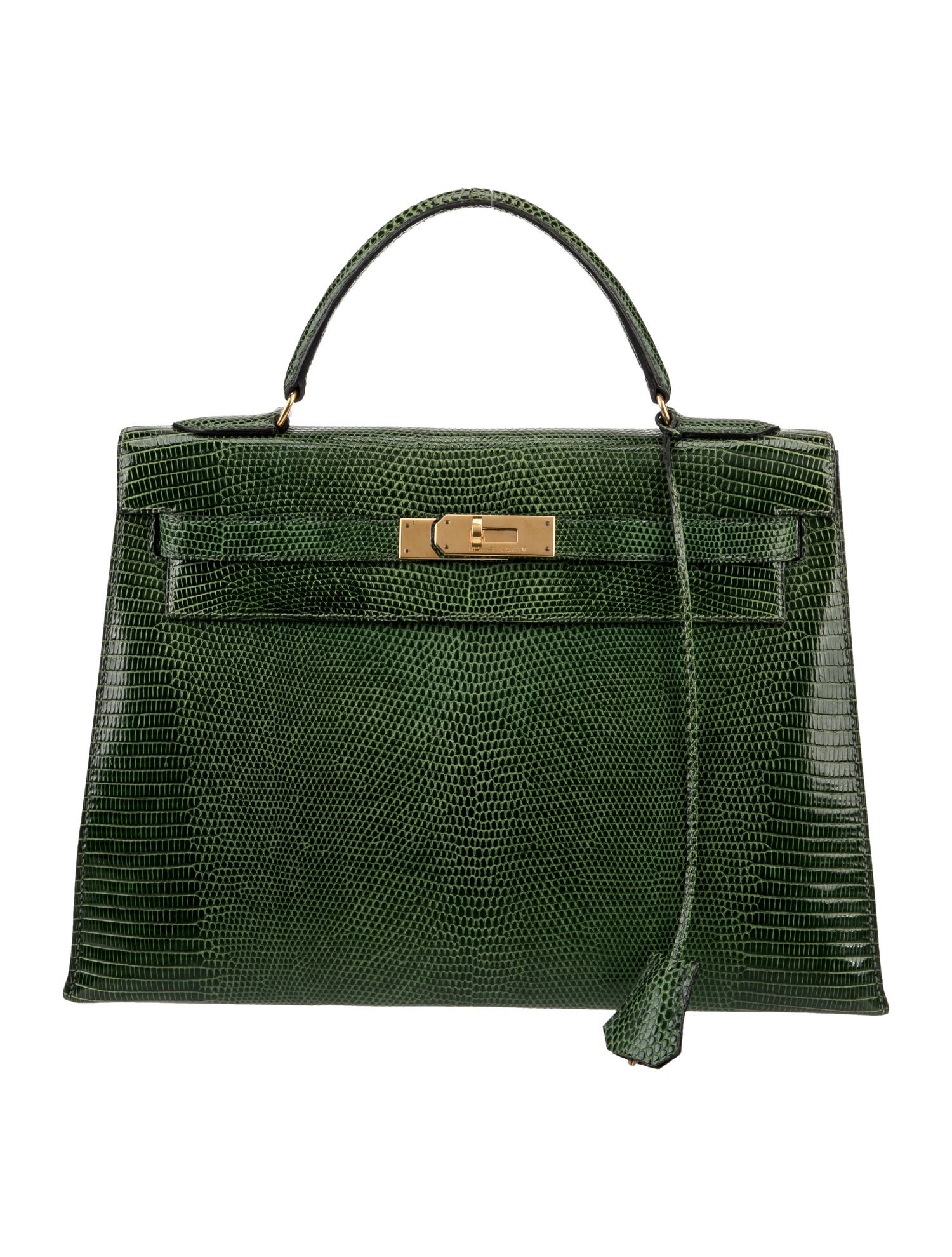 Hermès Varanus Salvator Lizard Kelly Sellier 32