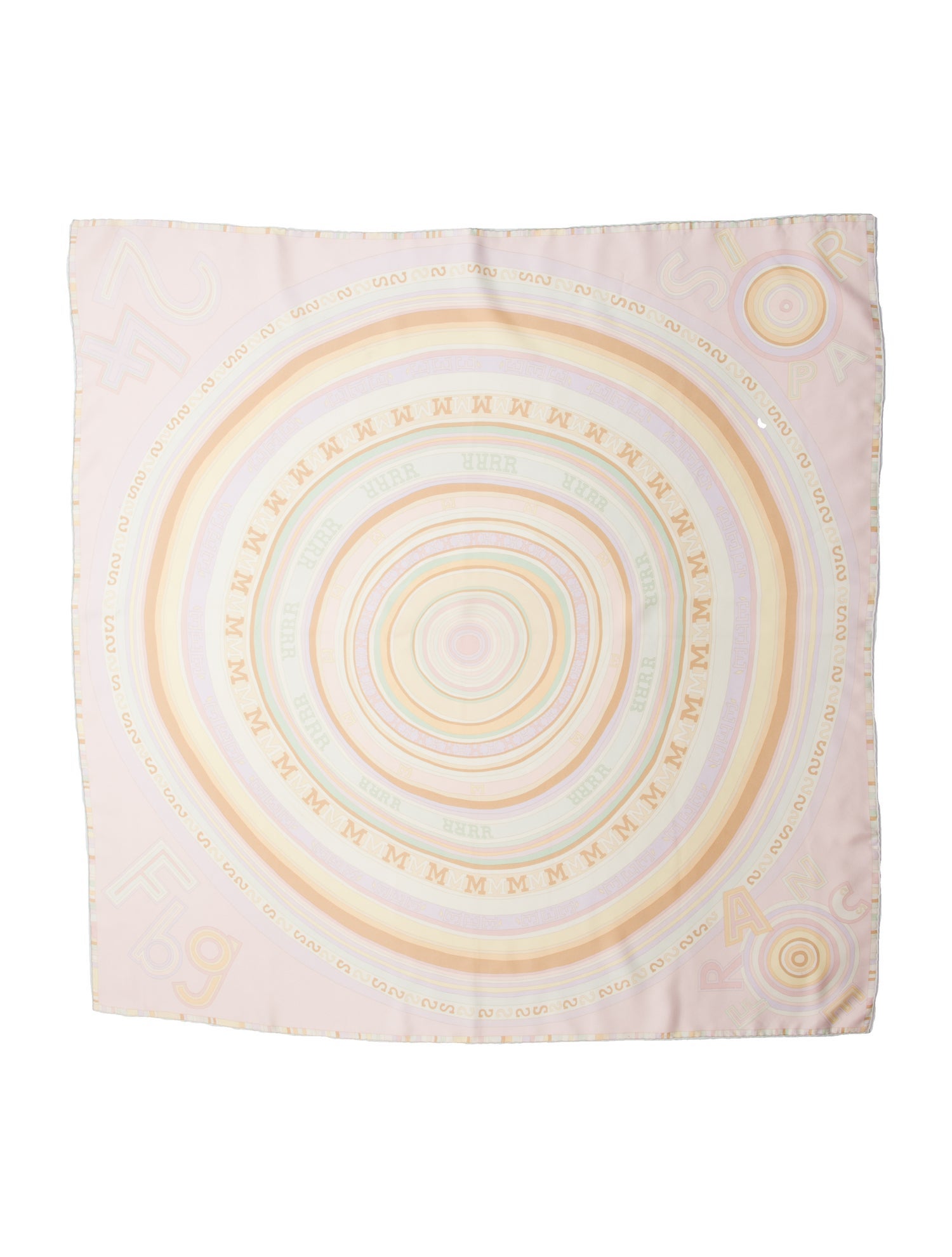 Hermès FBG 24 Silk Scarf
