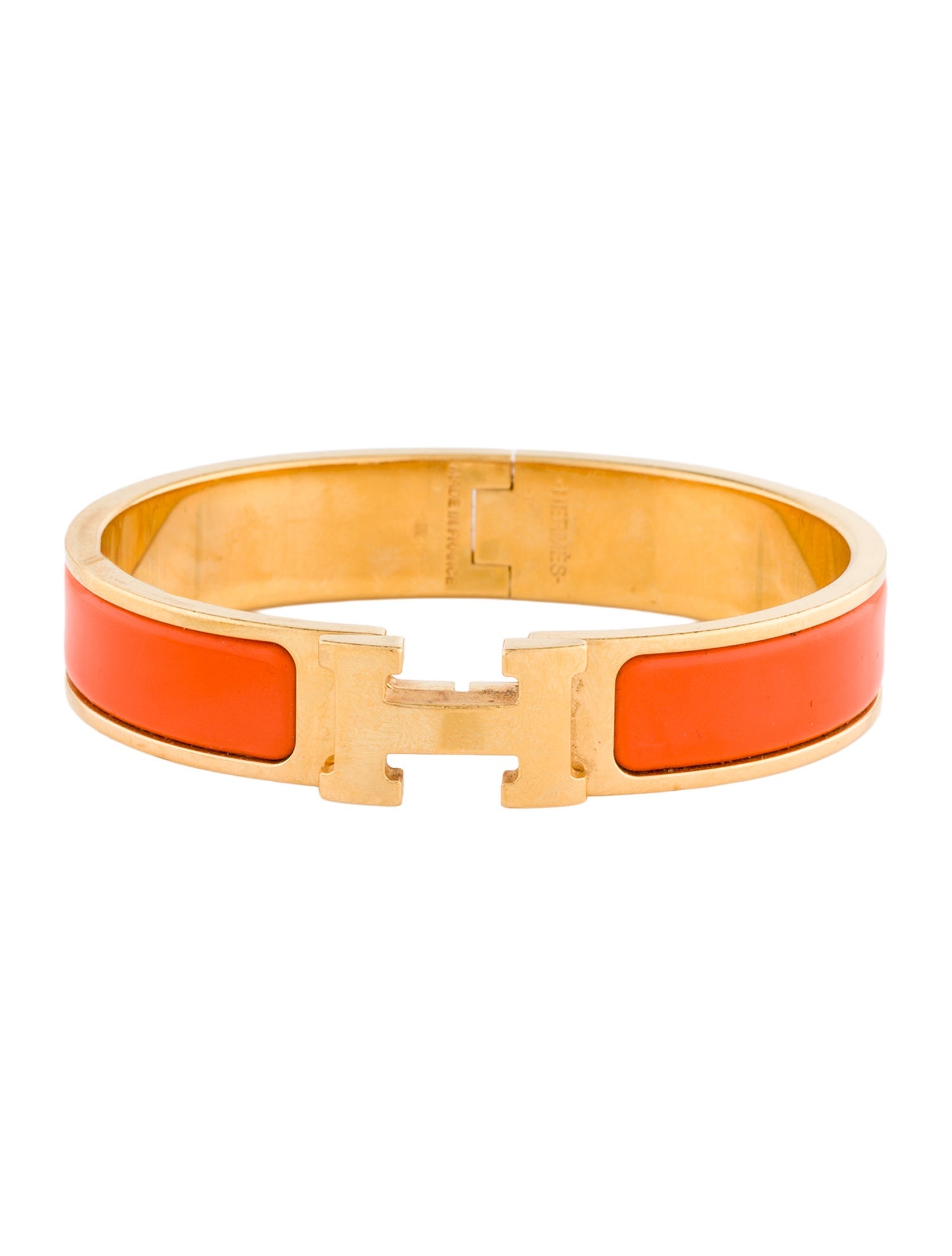 Hermès Clic H Enamel Bracelet