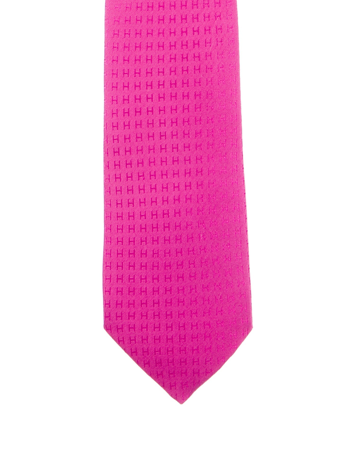 Hermès Silk Print Tie