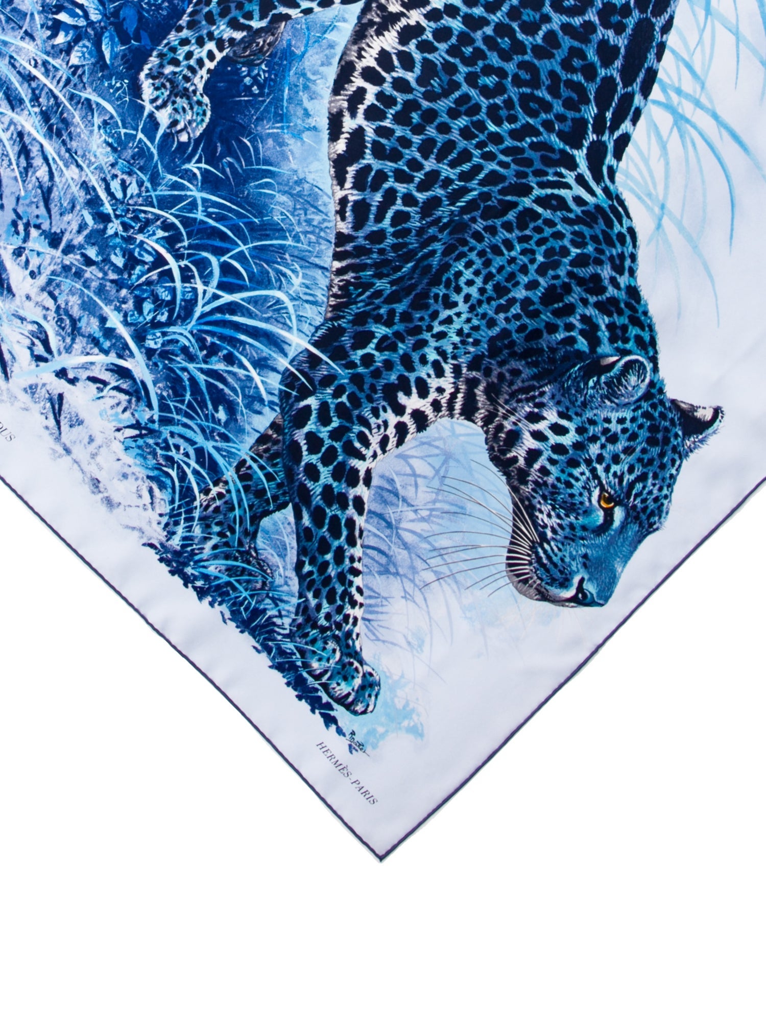 Hermès Panthera Pardus Silk Scarf