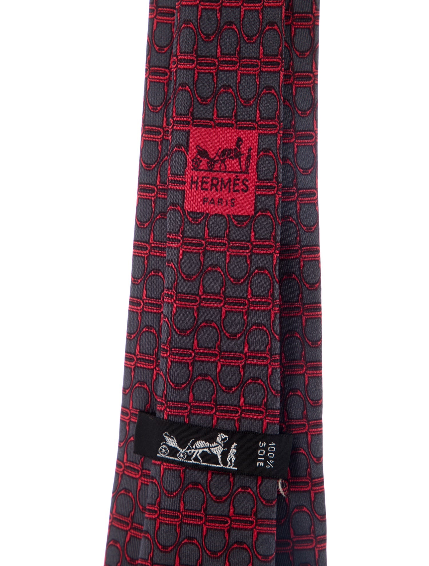 Hermès Silk Patterned Tie