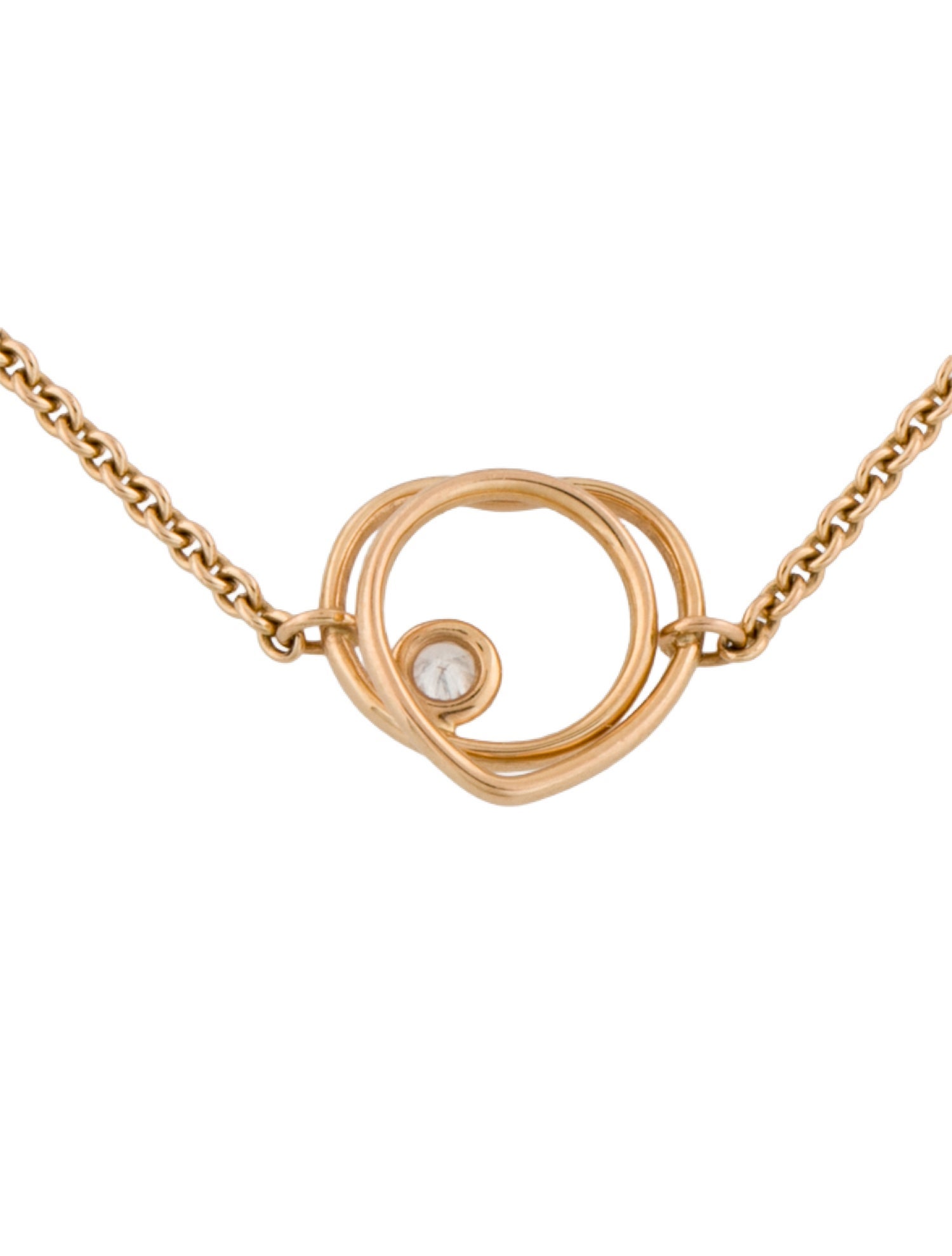 Hermès 18K Diamond Vertige Coeur Station Bracelet, Very Small