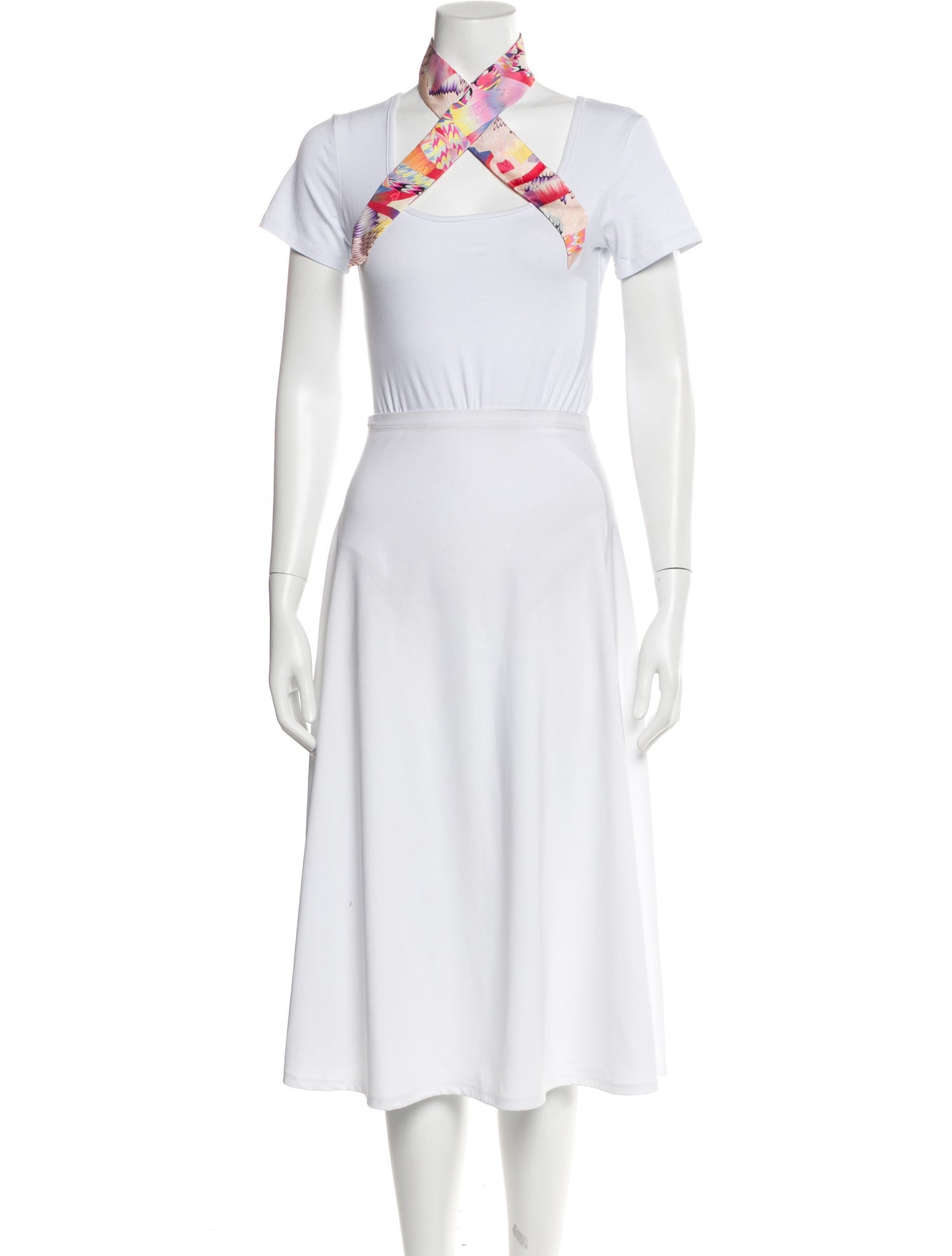 Hermès Ex-Libris Marble Silk Twilly Scarf