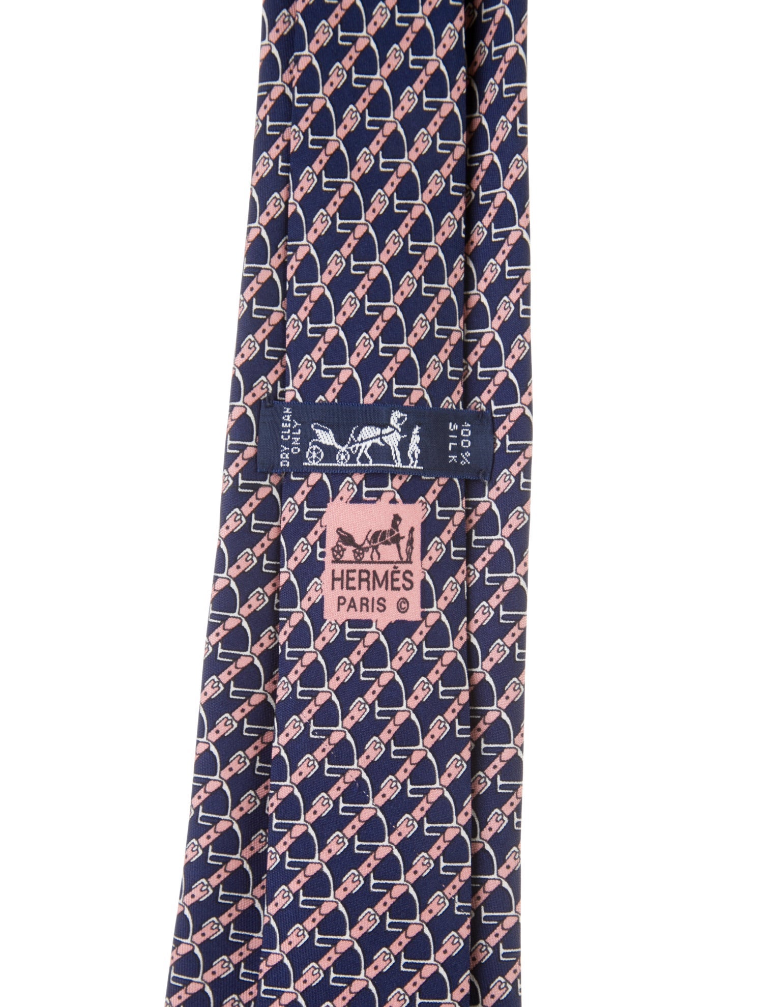 Hermès Silk Patterned Tie
