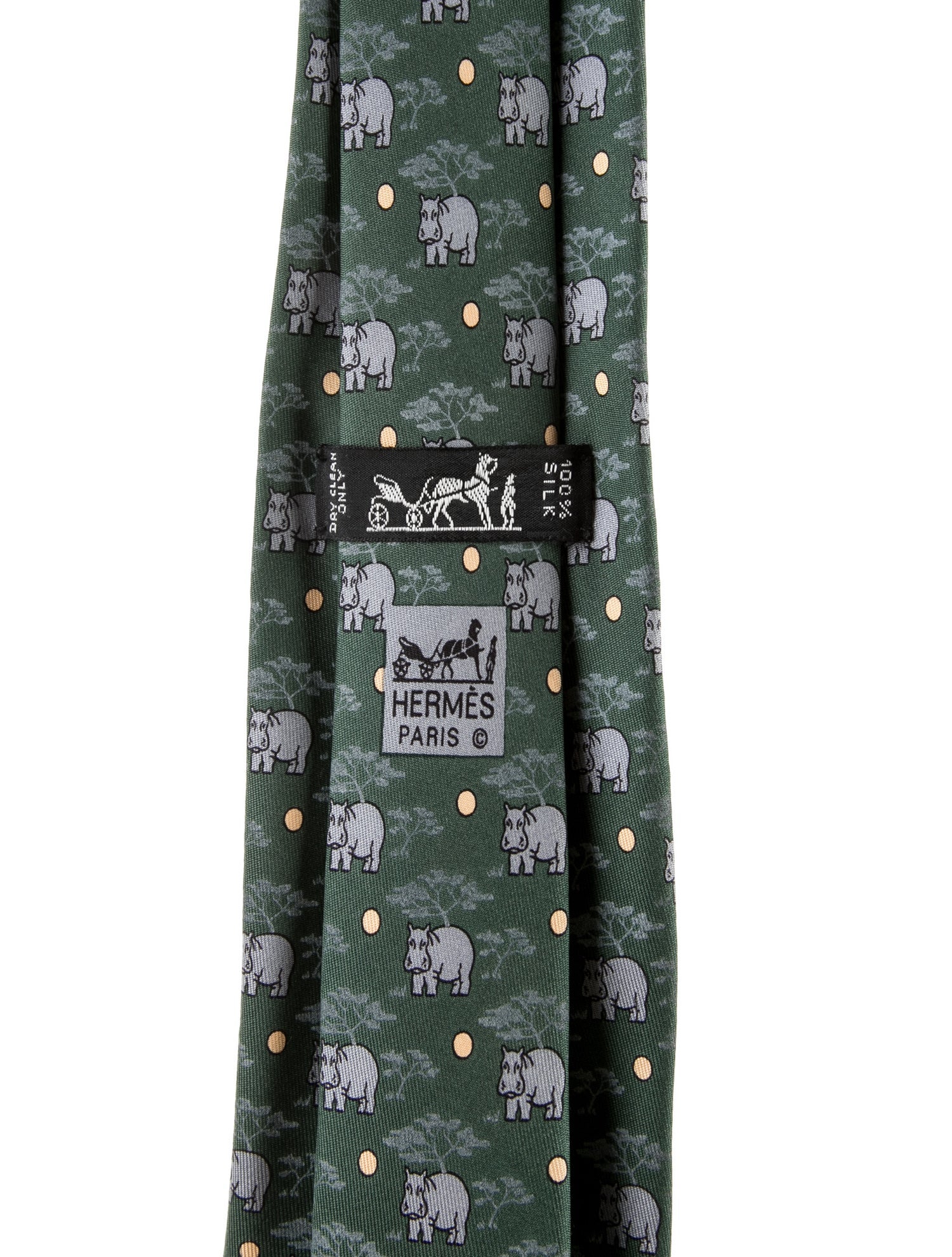 Hermès Silk Tie