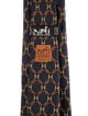 Hermès pattern print tie