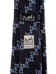 Hermès pattern print tie