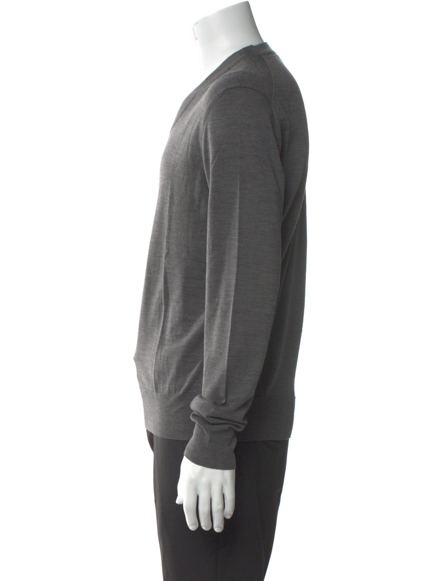 Hermès Merino Wool V-Neck Pullover