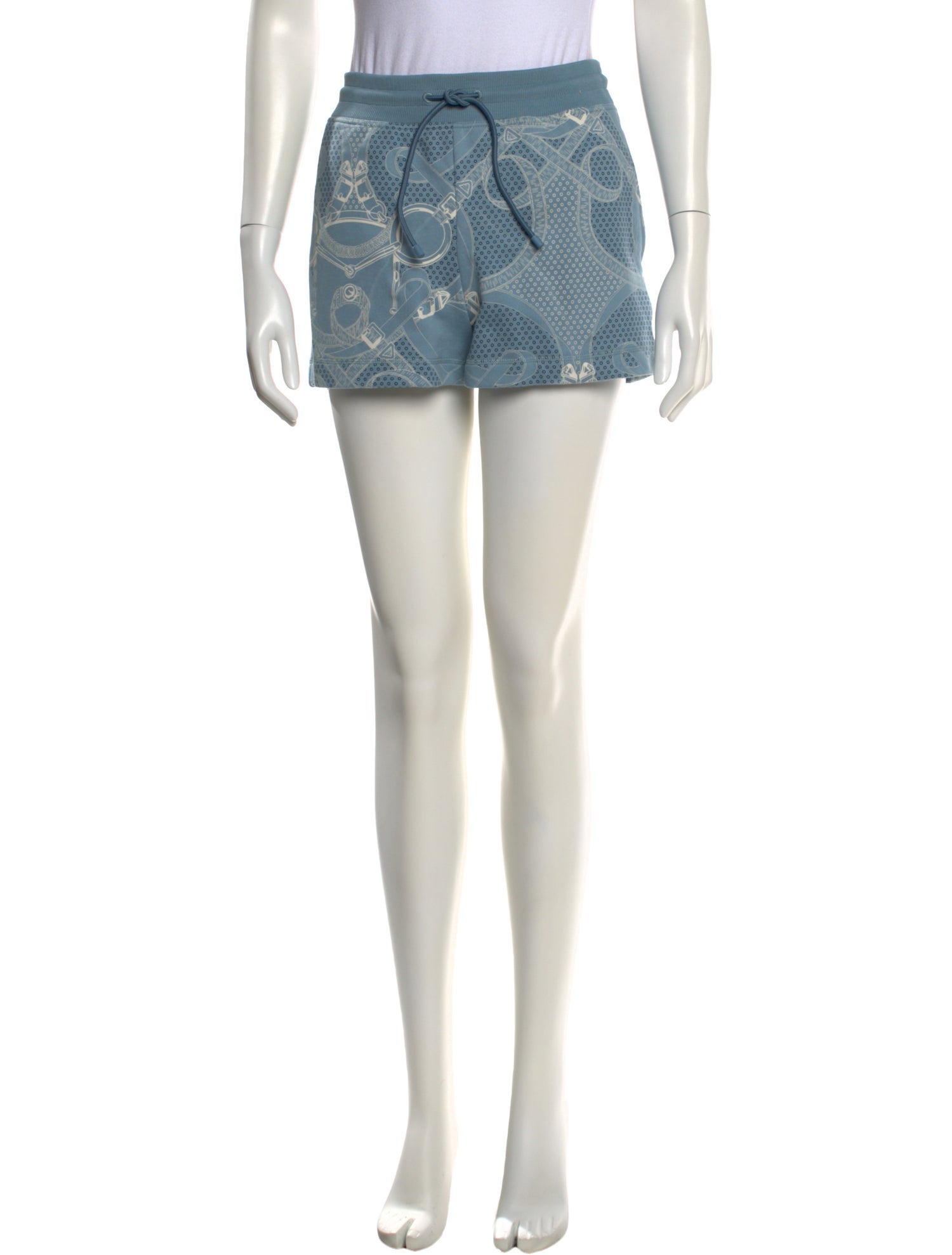 Hermès Printed Mini Shorts w/ Tags