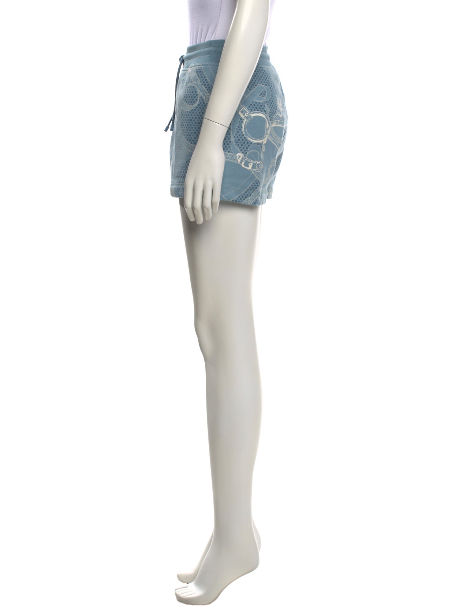 Hermès Printed Mini Shorts w/ Tags