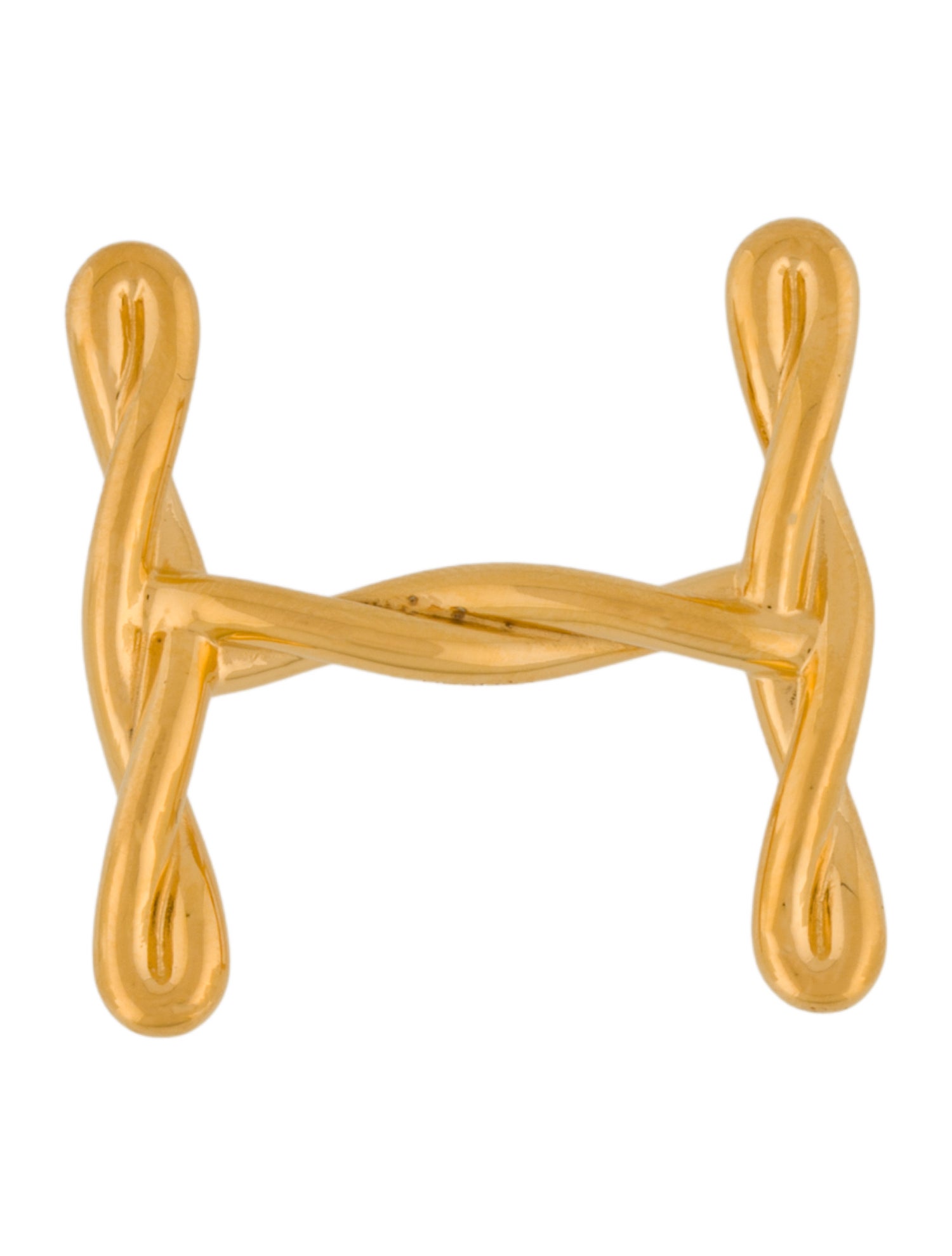 Hermès H Torsade Belt Buckle