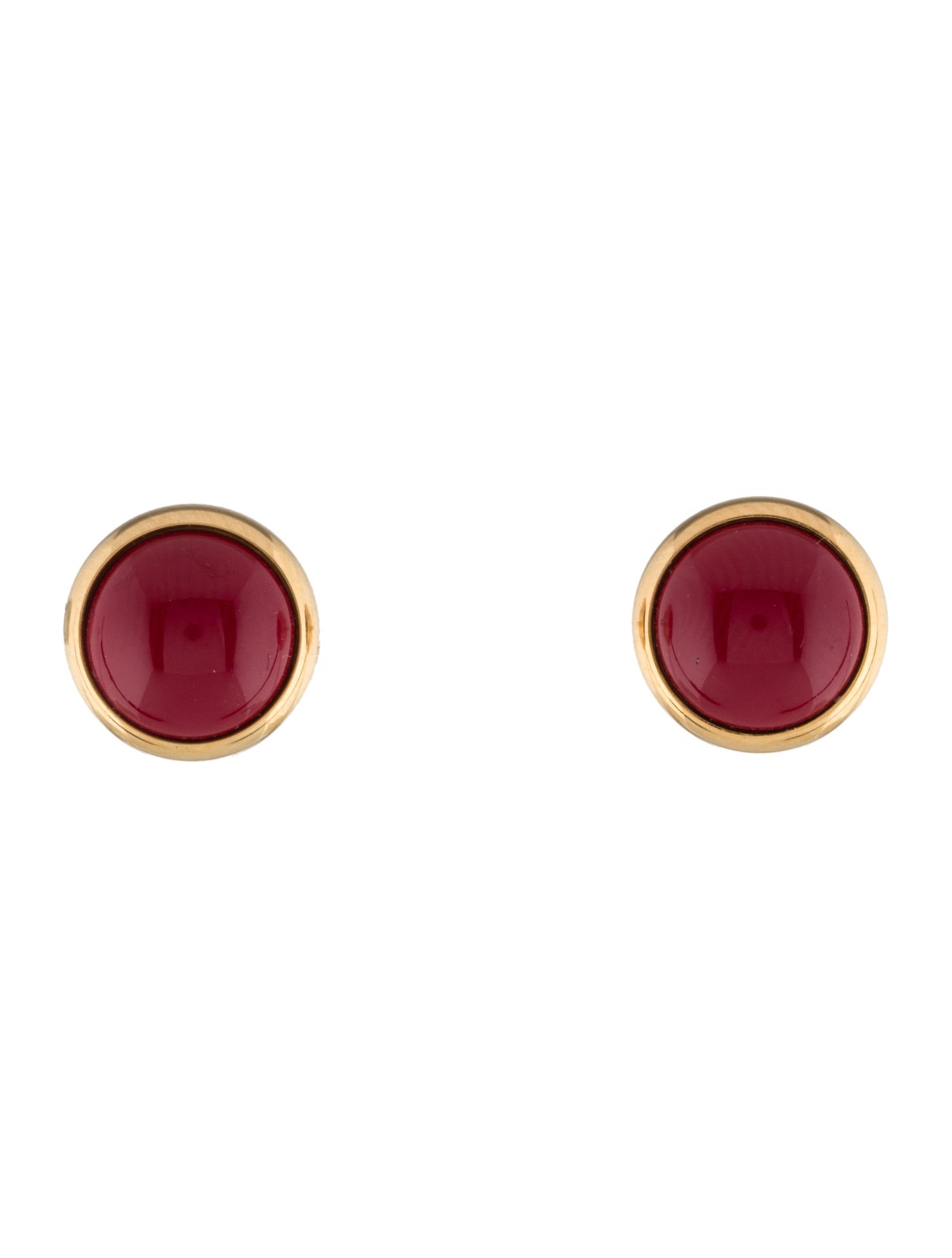 Hermès Enamel Eclipse Stud Earrings