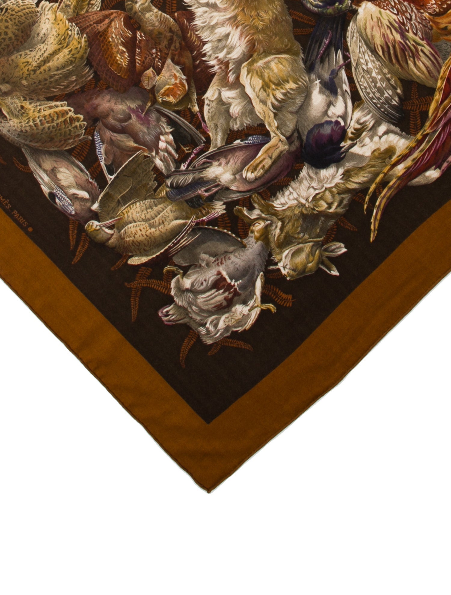 Hermès Gibieres Cashmere Scarf